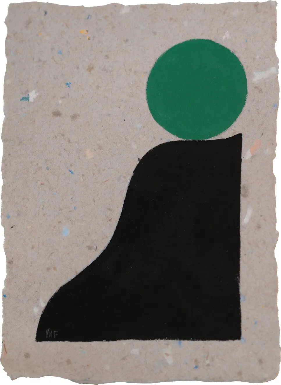 Michael Fikaris, Lone Reader A6 01 (Study), 2024