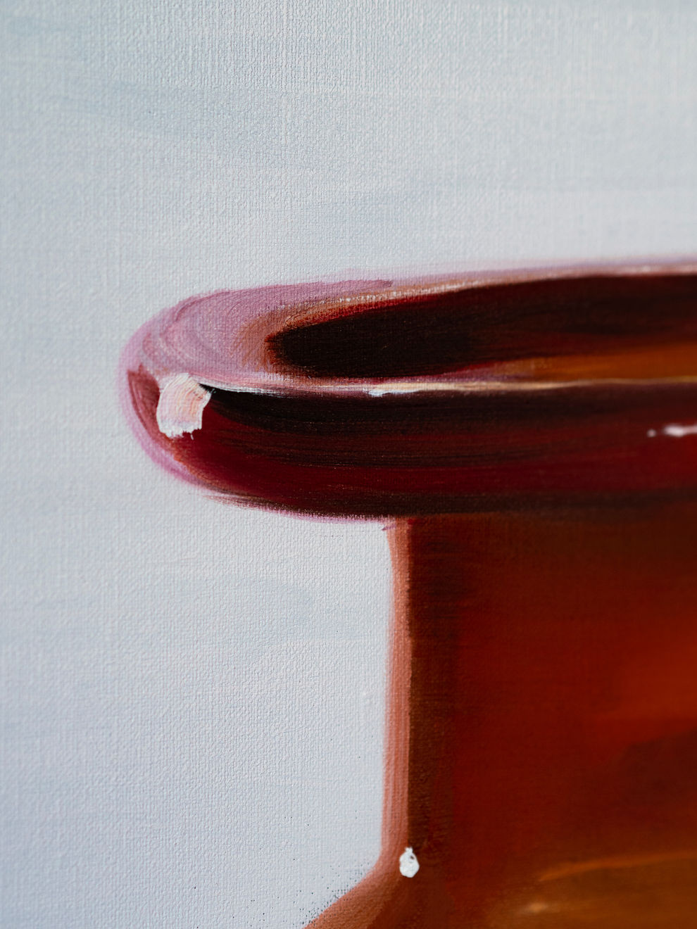 Heath Nock, Skull and Amber Jar, 2023