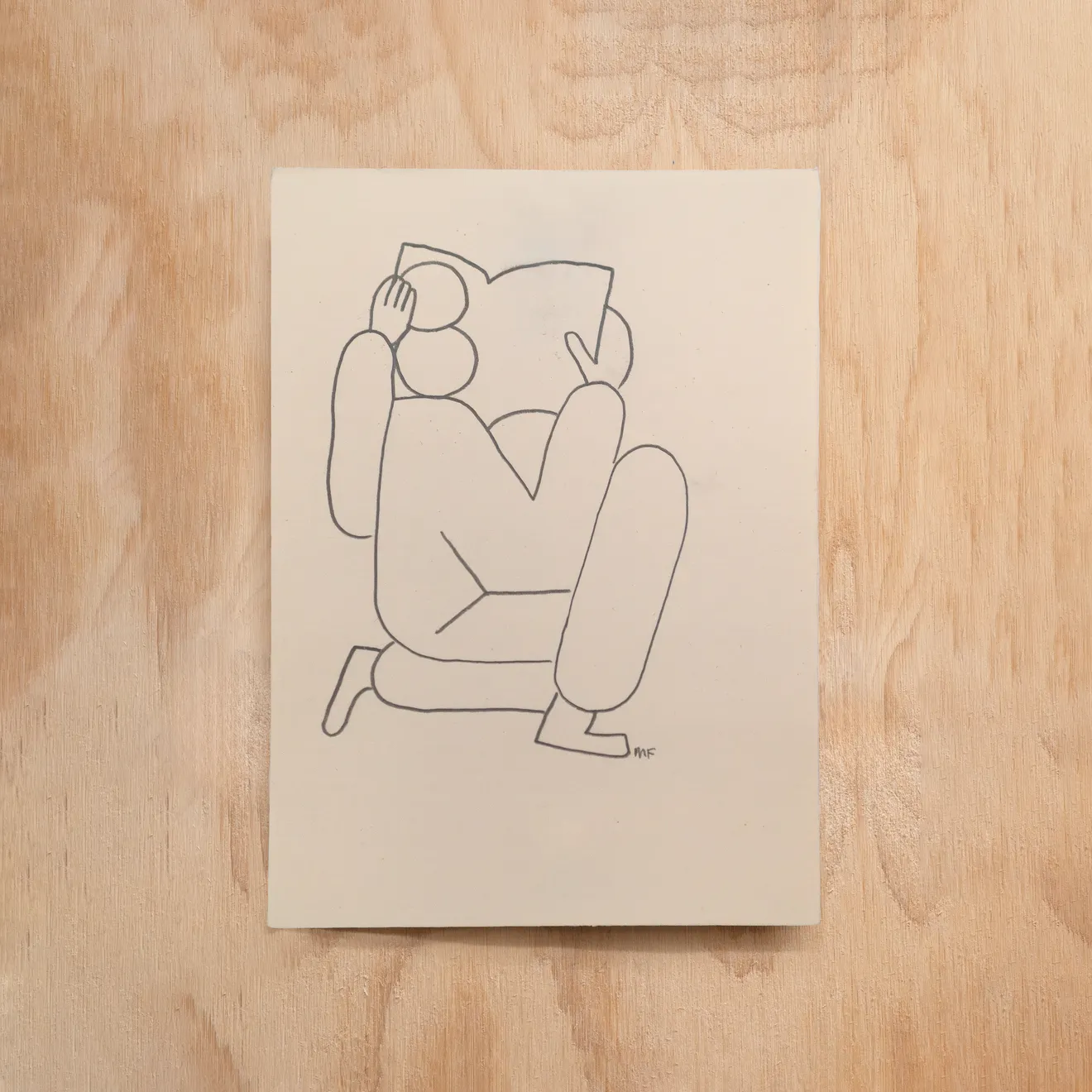 Michael Fikaris, With Book #35, 2022