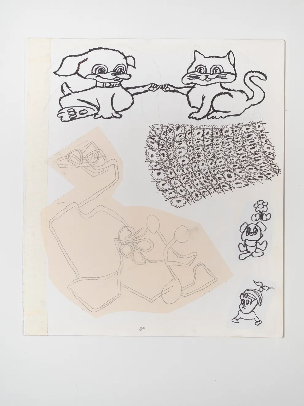 James Cooper, Sketchbook Pages 84 ~ 85, 2023