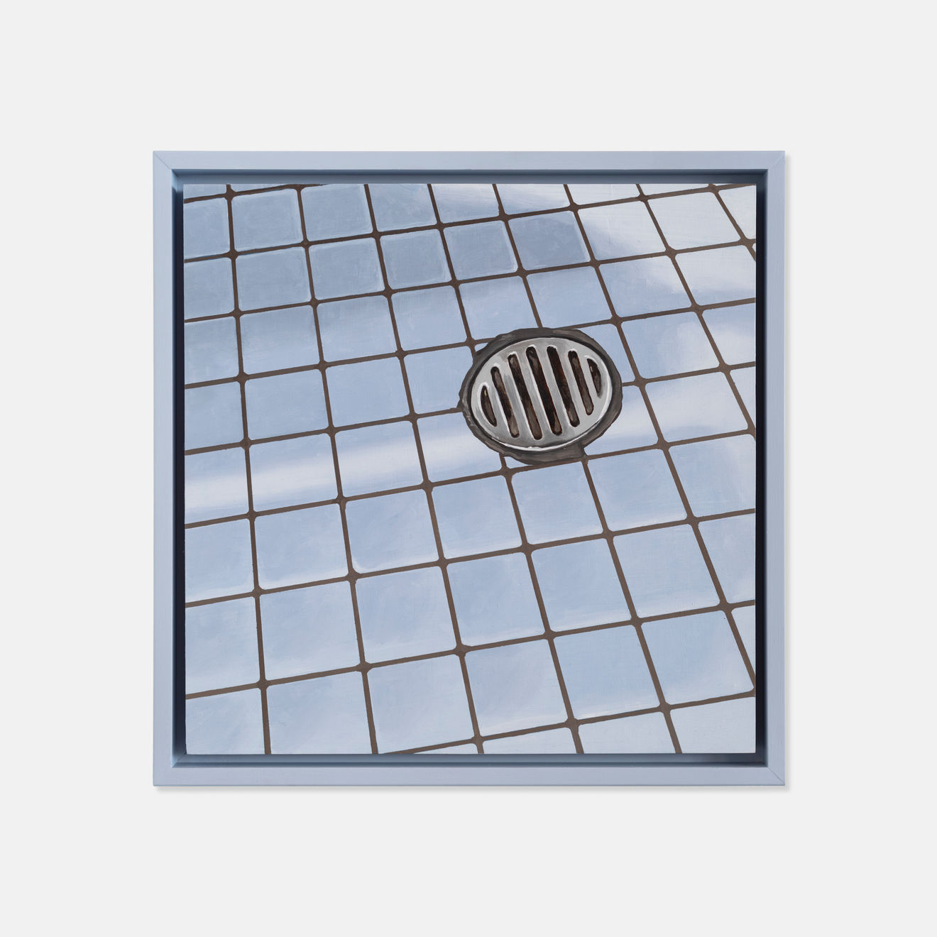 George Goodnow, Staring at the Shower Floor, 2024