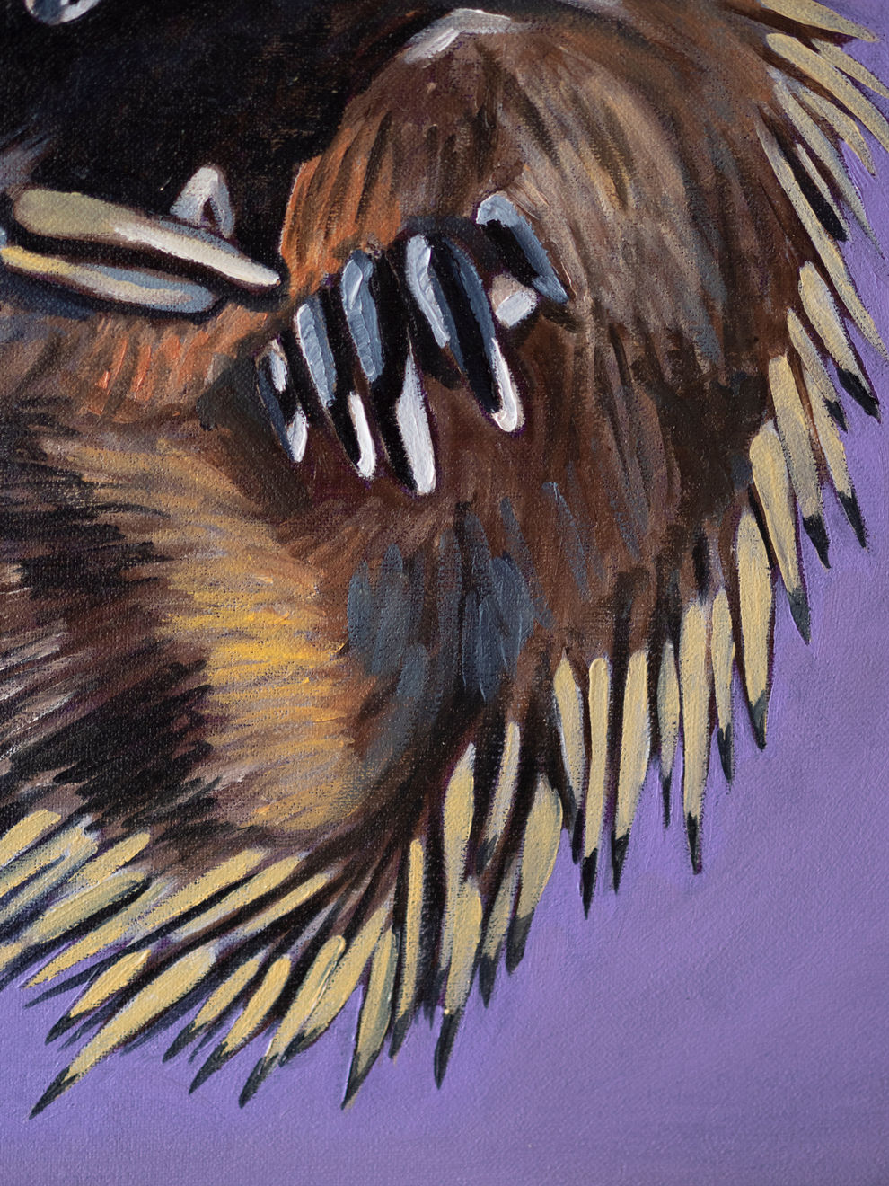 Noni Cragg, Echidna - I am a snack and I want a snack, 2023