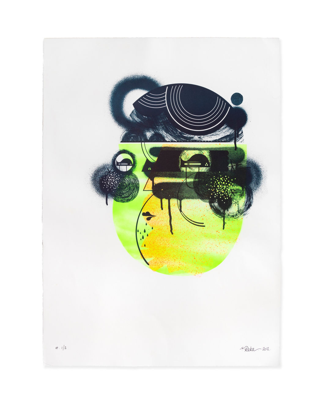 James Reka, Untitled (Green), 2012