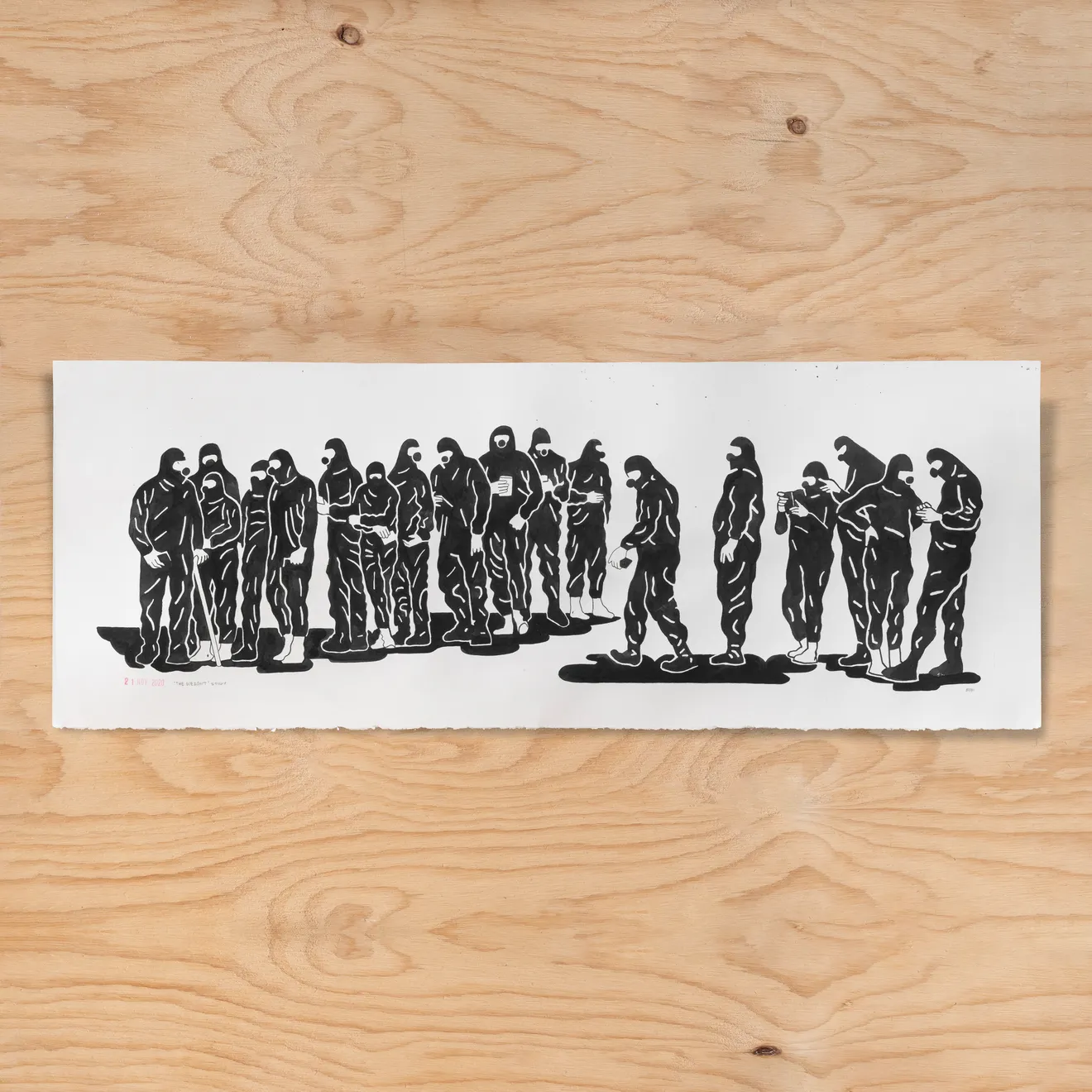 Michael Fikaris, The Weight (Study 02), 2020