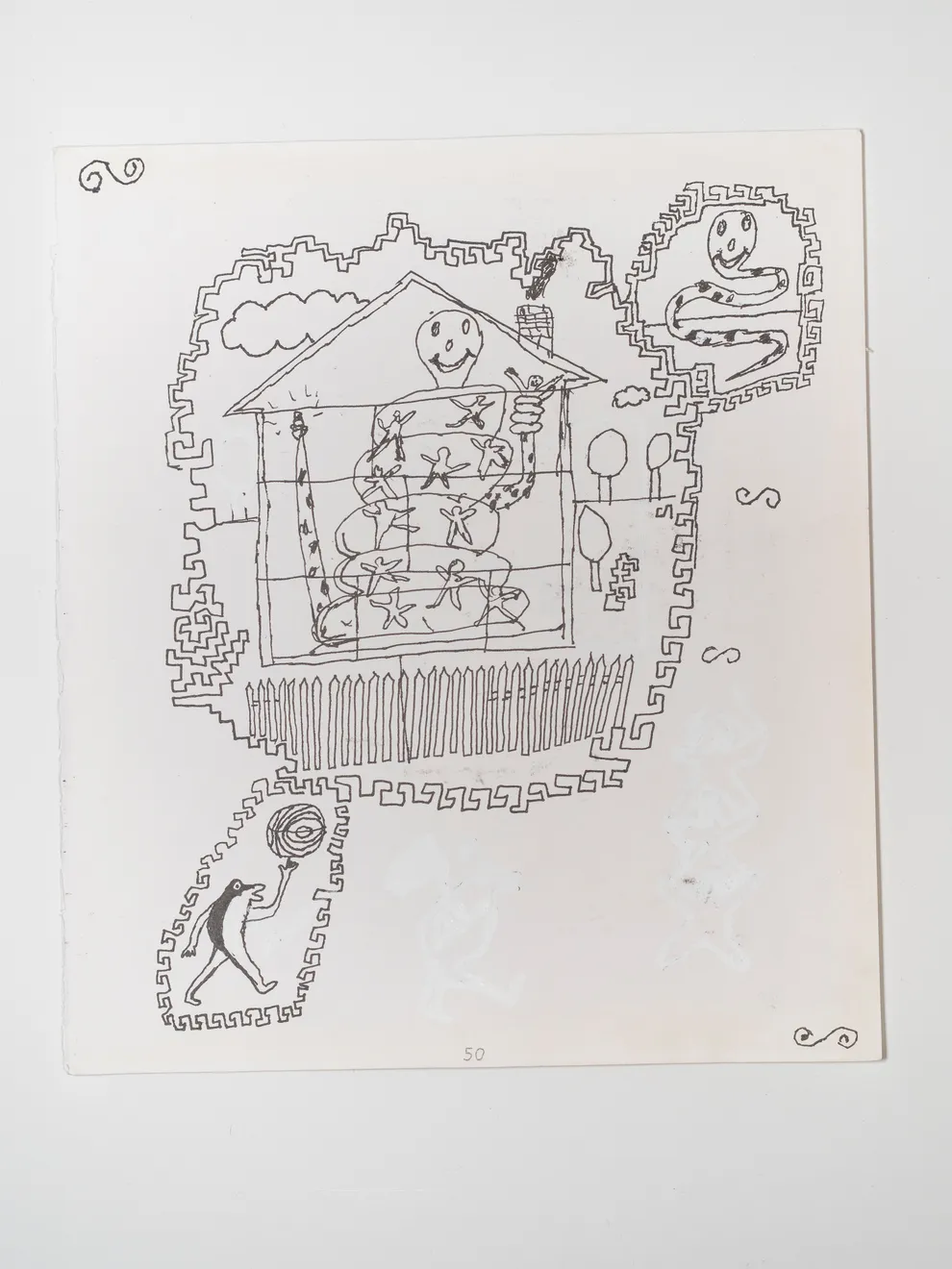 James Cooper, Sketchbook Pages 50 ~ 51, 2023