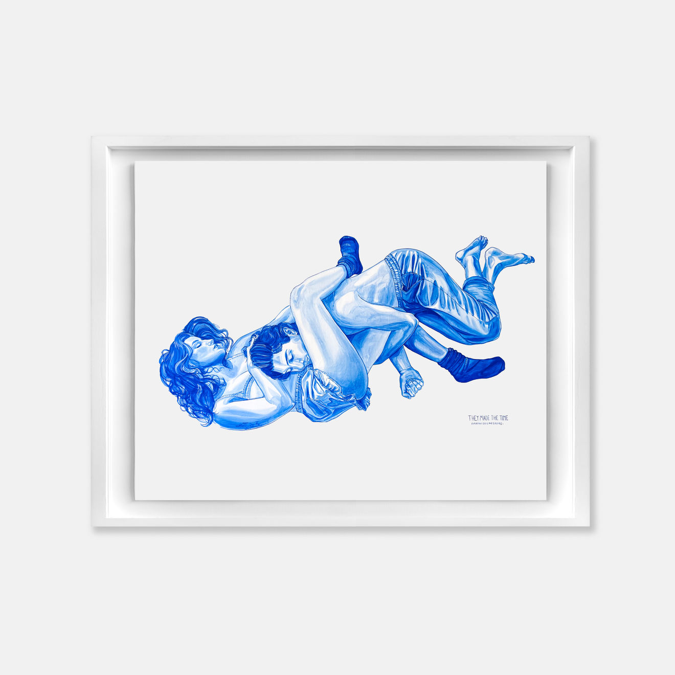 Jasmine Crisp, The Made The Time (Portrait of Effie and Eugene), 2024