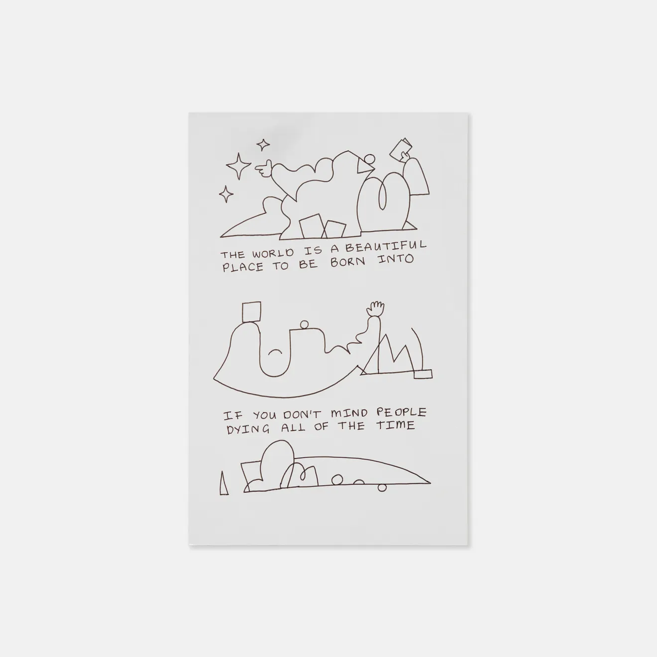 Michael Fikaris, Line Work Page From Recent Comics no.07, 2024