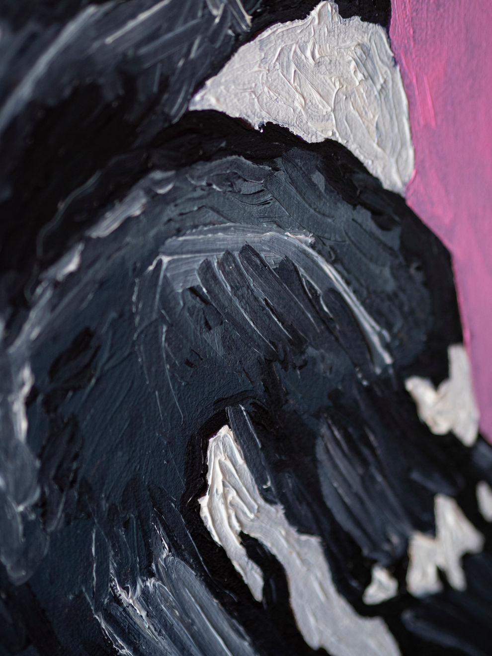 Noni Cragg, Magpies - “When shall we three meet again?”, 2023