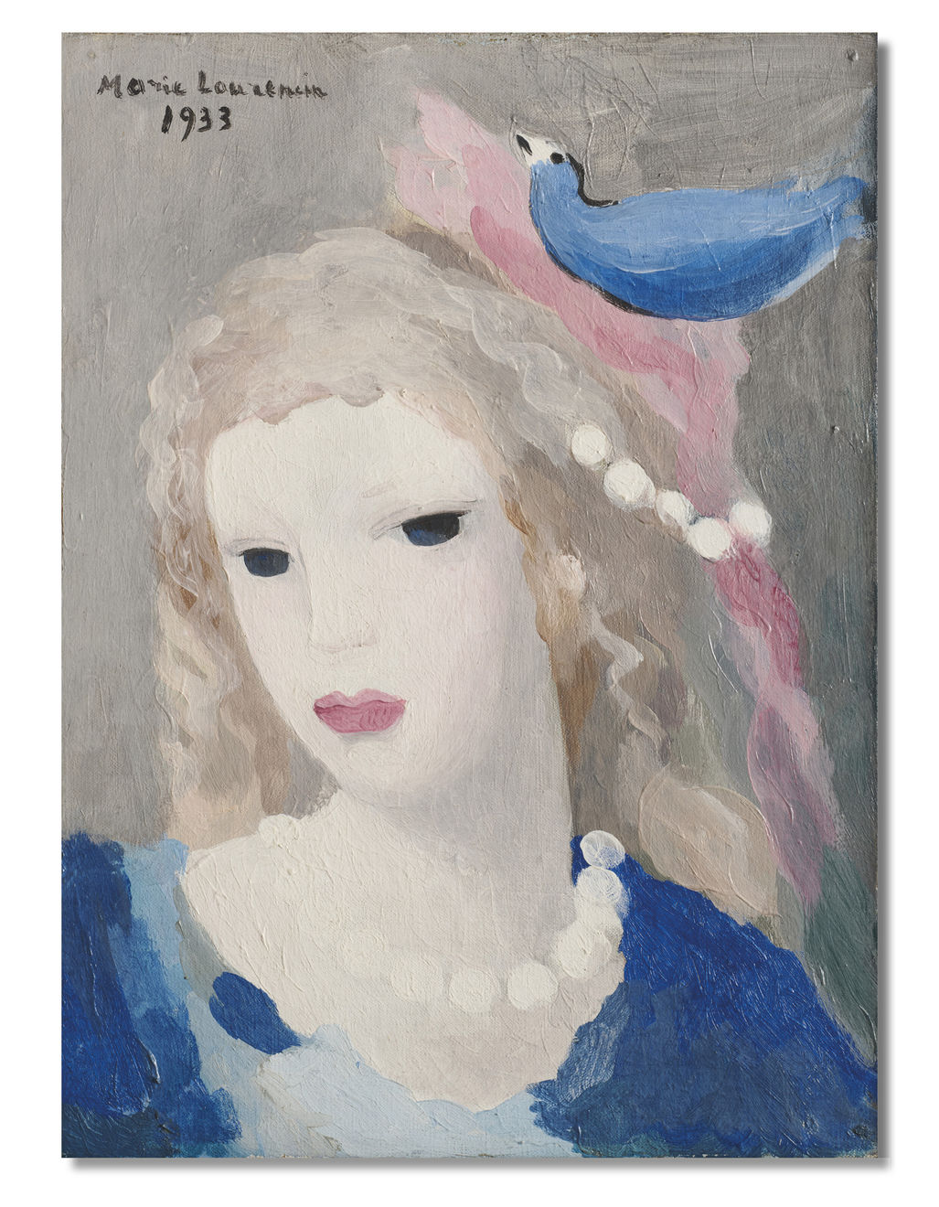 Marie Laurencin (1883-1956), Femme à la colombe, 1933