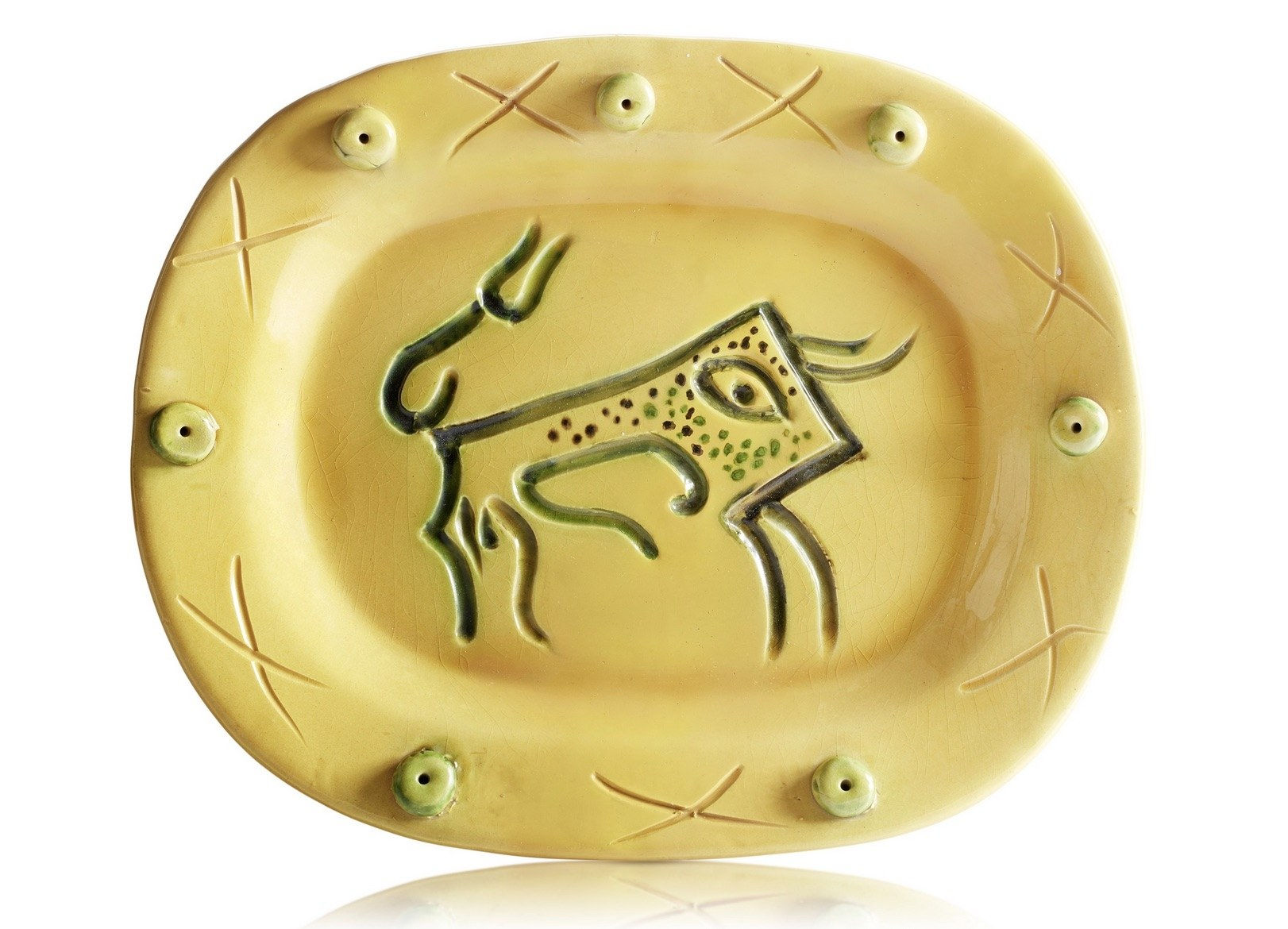 Pablo Picasso (1881-1973), Taureau gravé (A.R. 32), 1947