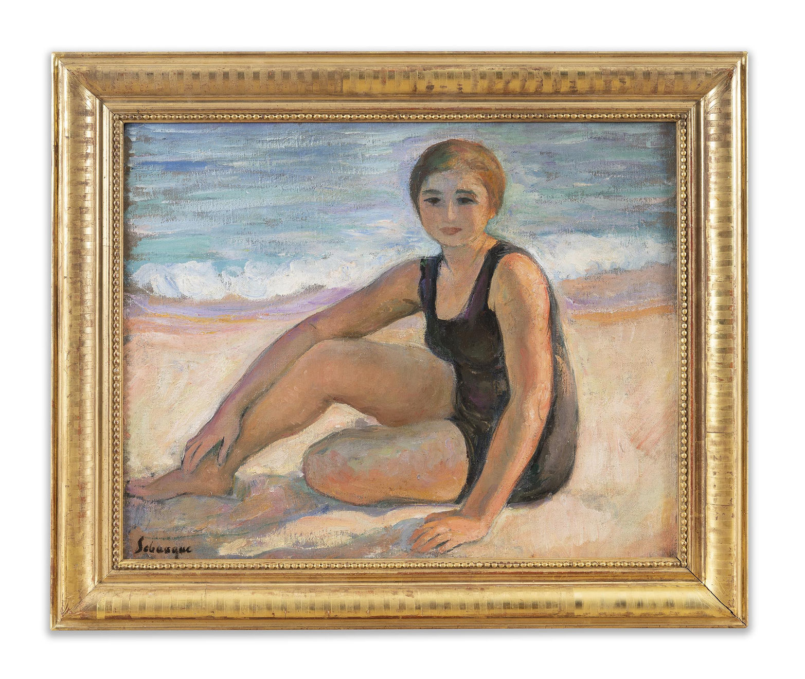 Henri Lebasque (1865-1937), Le maillot noir, circa 1923