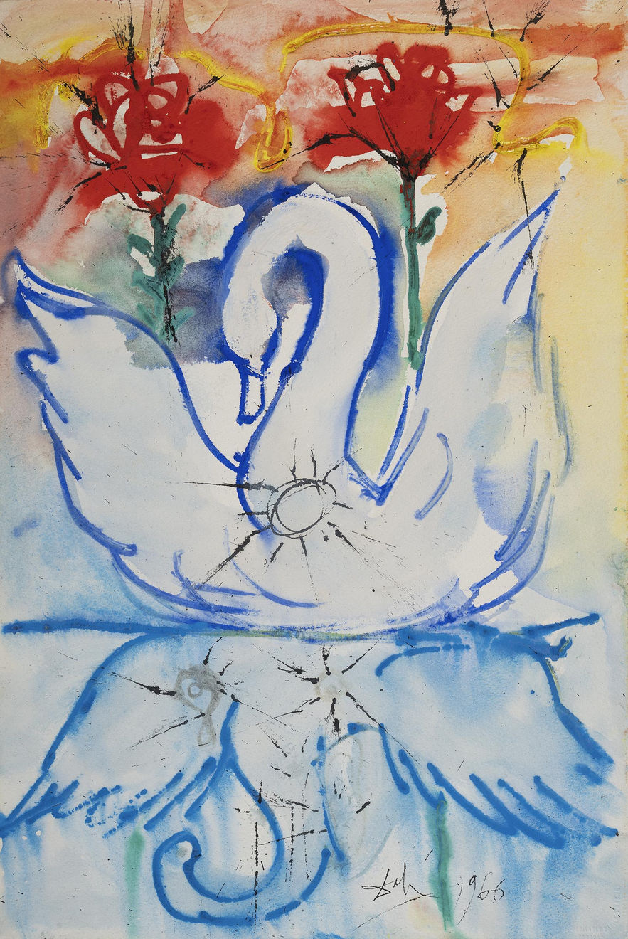 Salvador Dalí (1904-1989), Le vilain petit canard (The Ugly Duckling), 1966