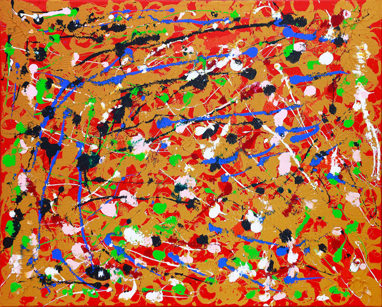 Serenade to Jackson Pollock -43AQ, 2012 CE