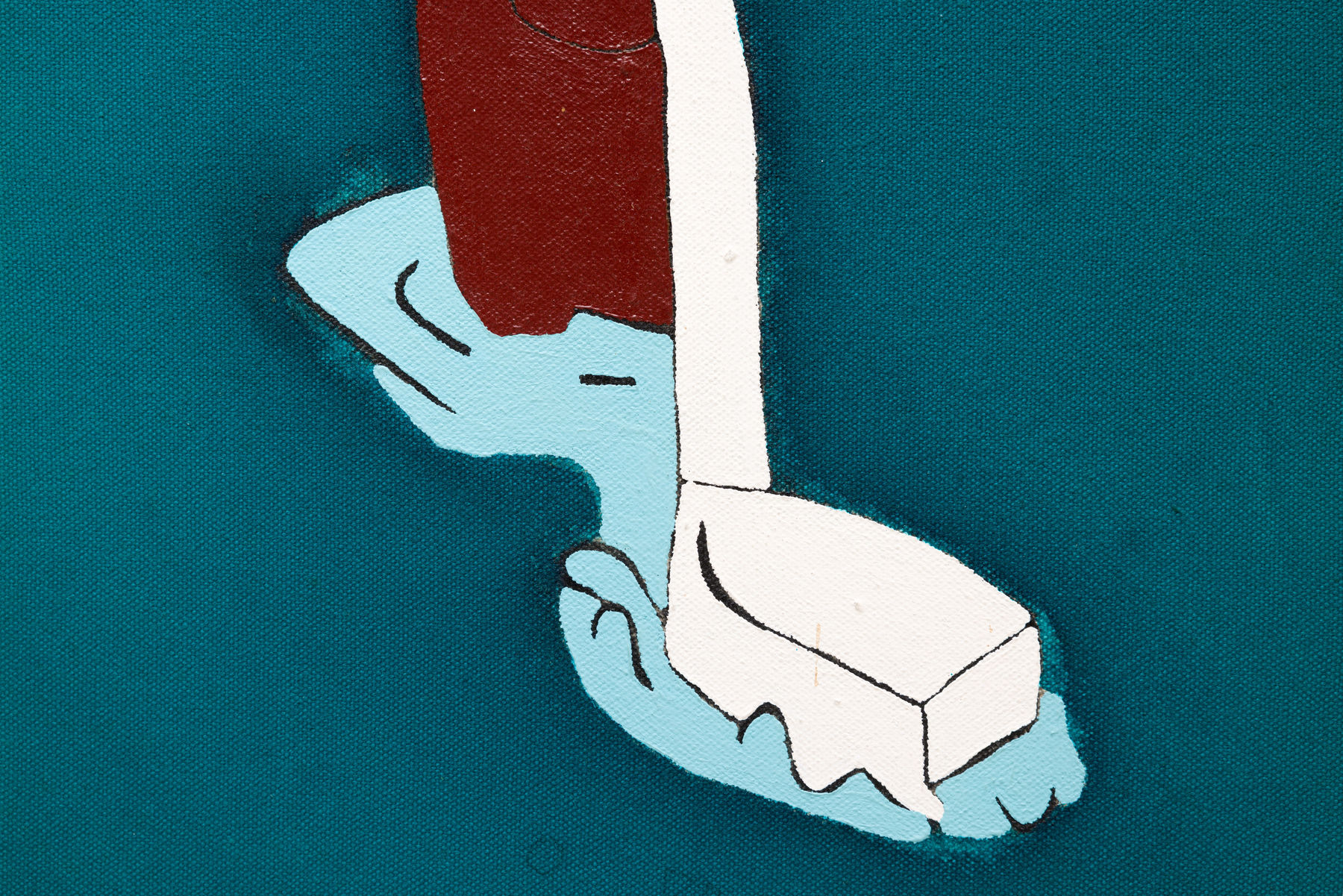 José Leonilson, O preço [The Price], 1992