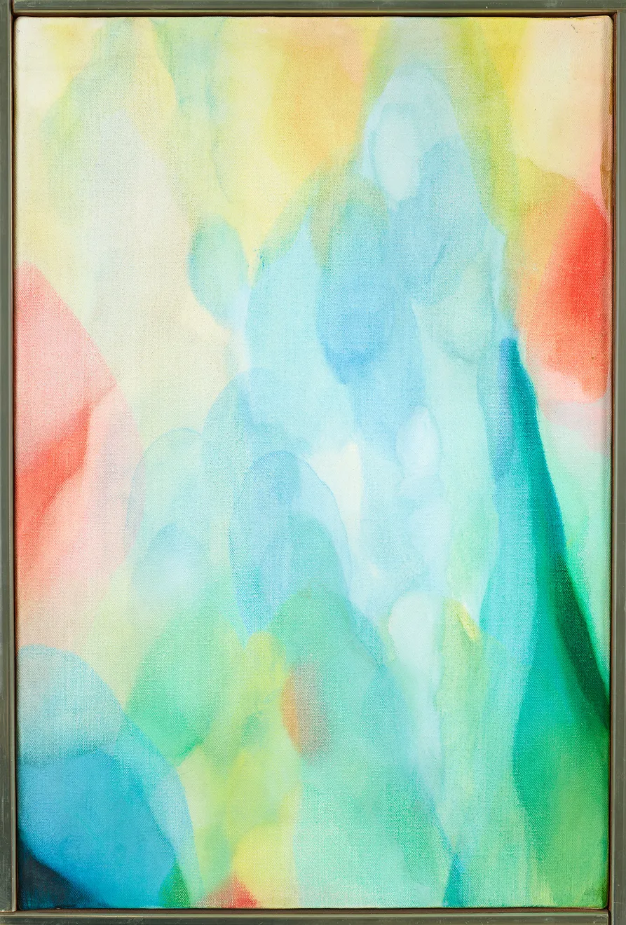 Alice Baber, Blue, 1964