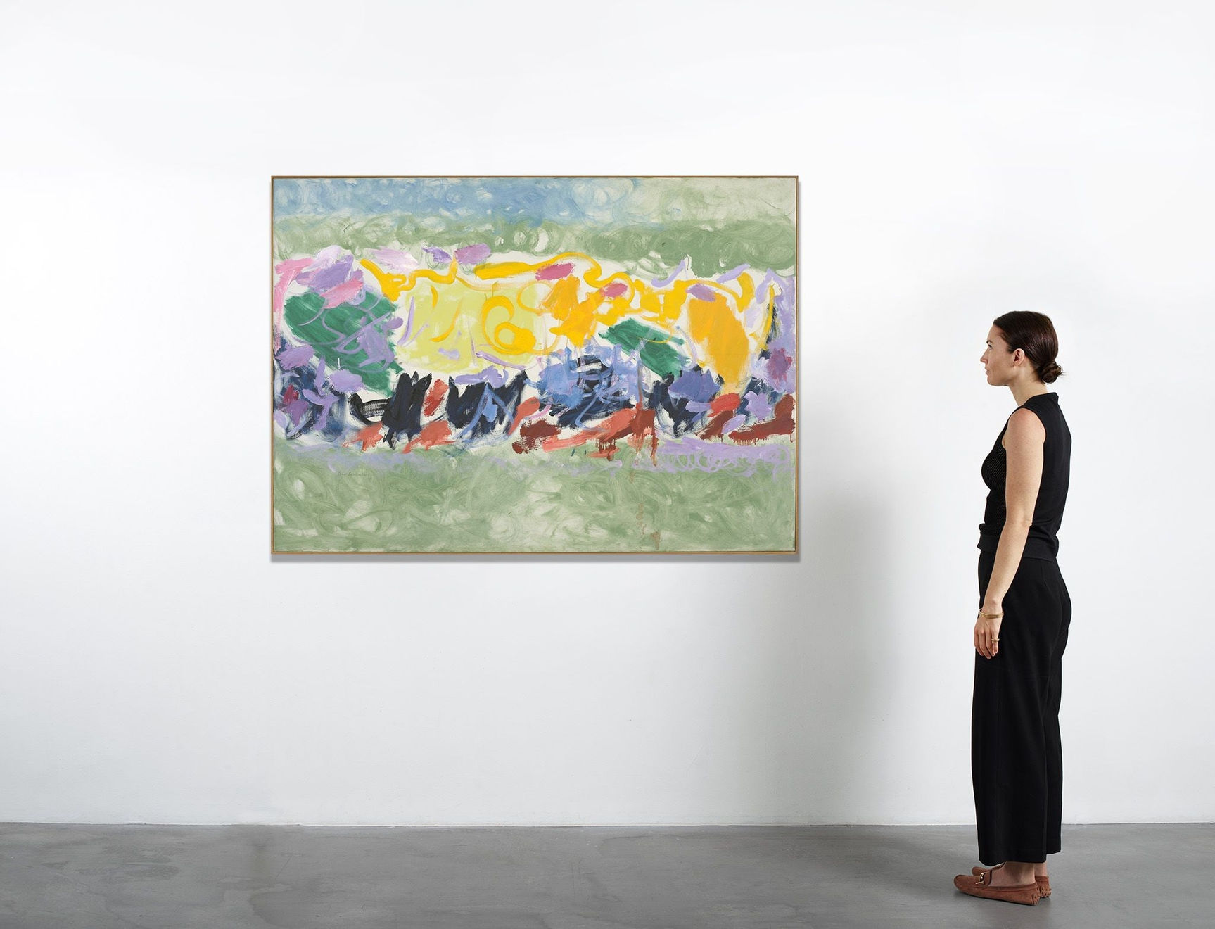 Ethel Schwabacher, Return and Departure, 1956