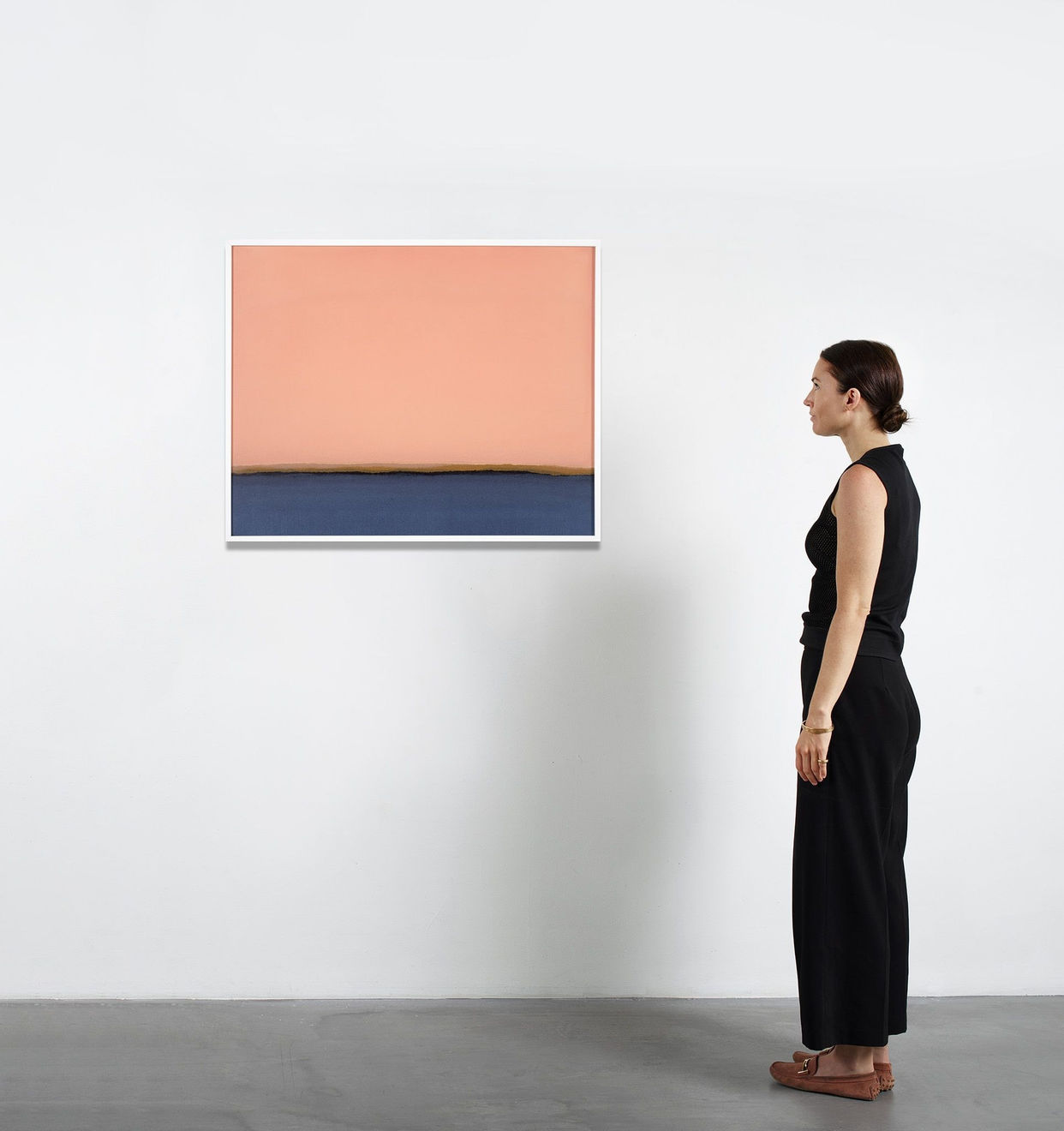 Susan Vecsey, Untitled (Orange Nocturne), 2023