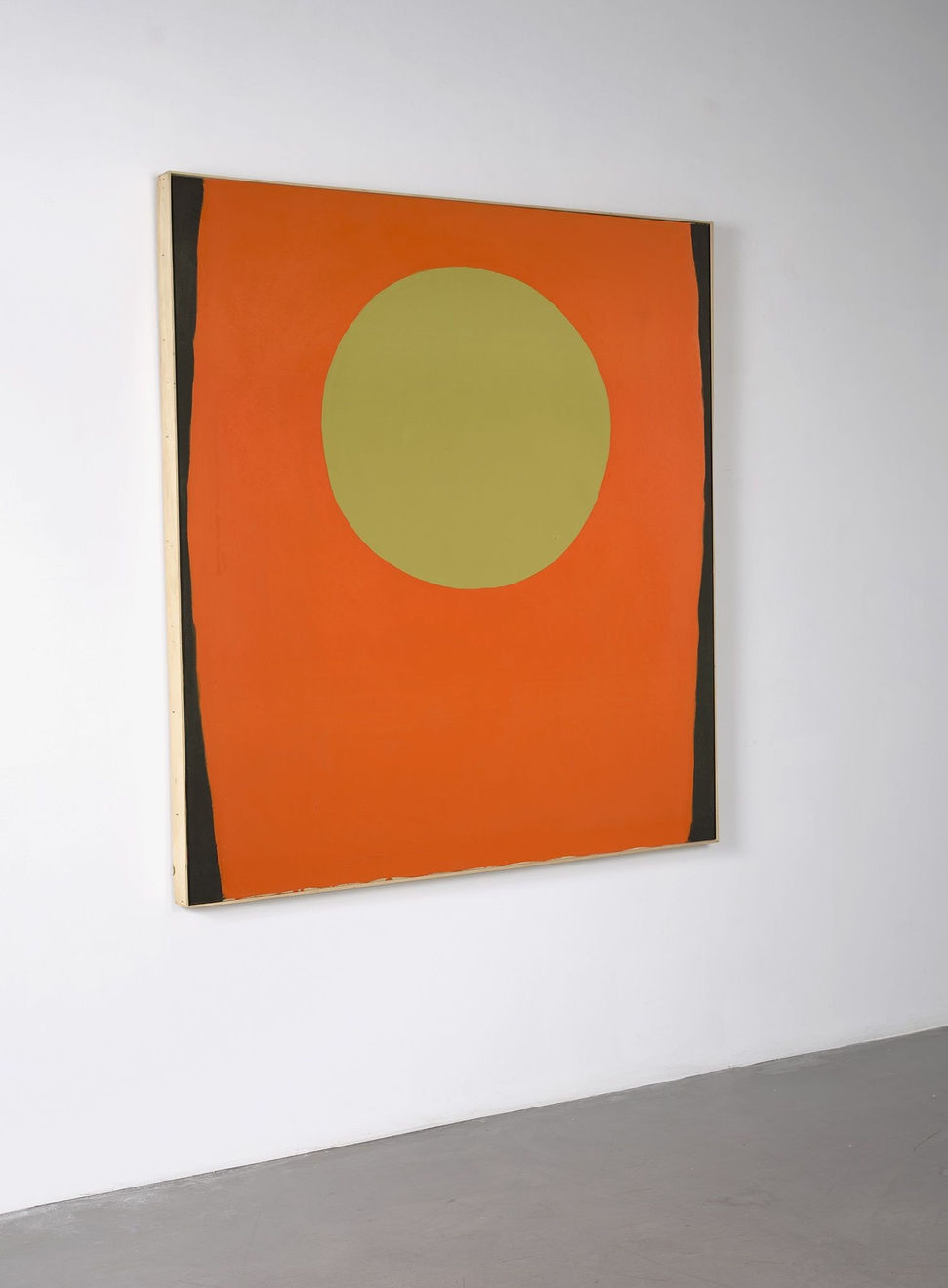 Walter Darby Bannard, Orange Blacksides, 1959