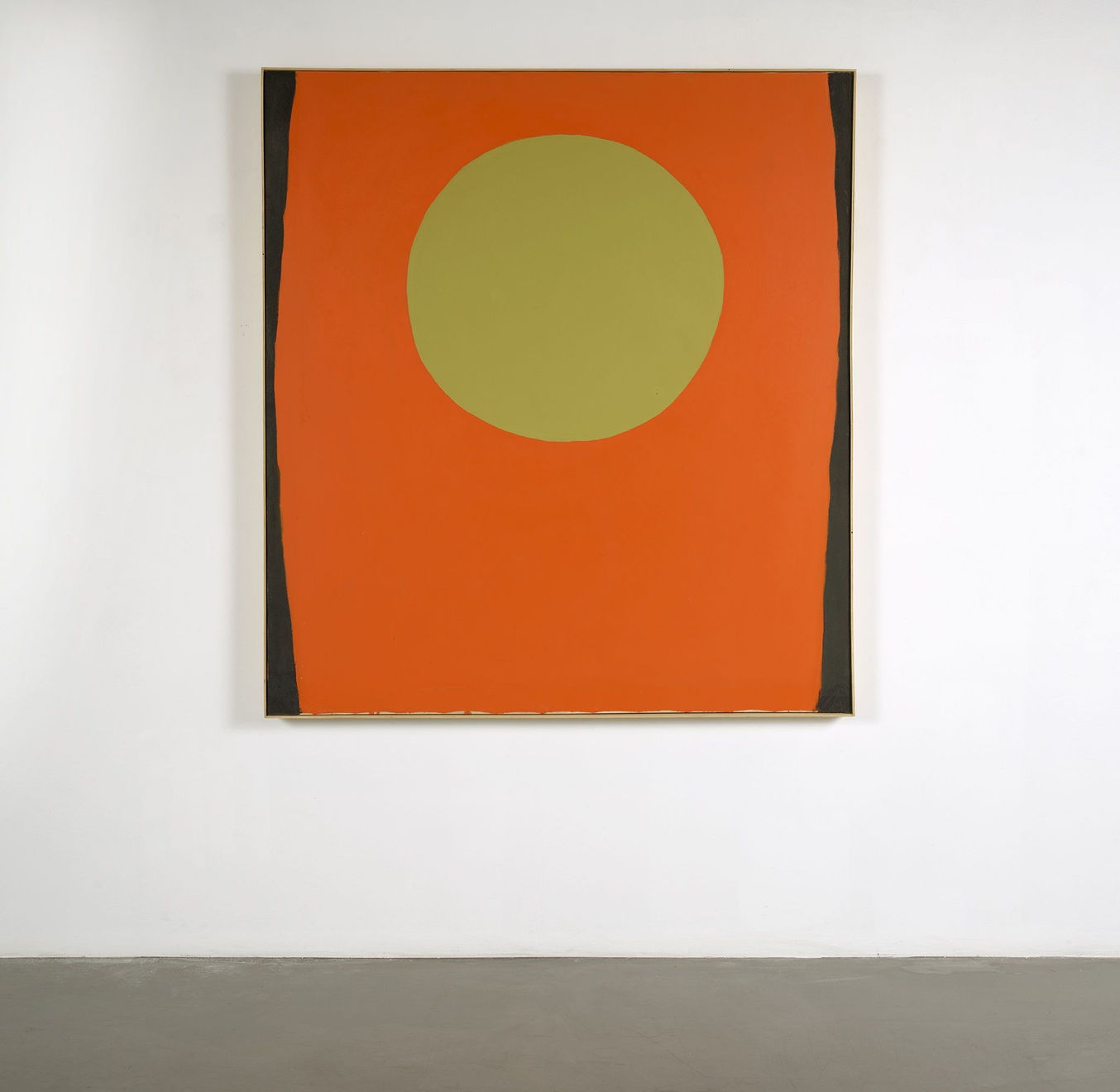 Walter Darby Bannard, Orange Blacksides, 1959
