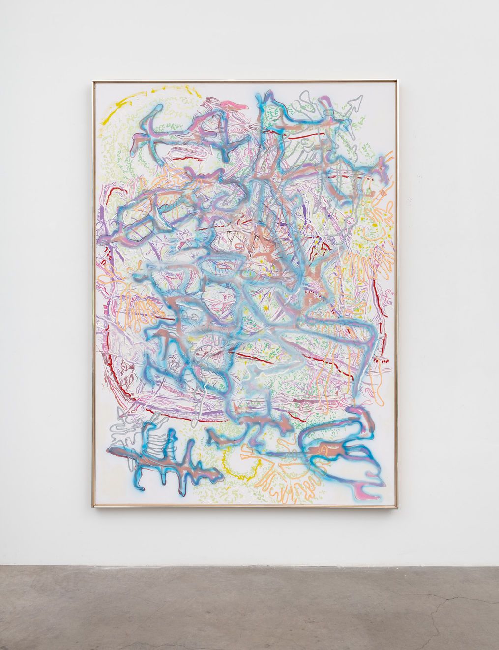 Nancy Graves, Lineation, 1982