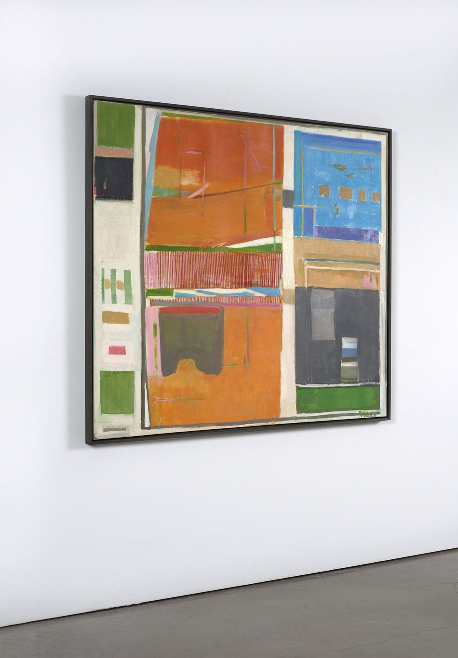 Janice Biala, Untitled (Orange Interior), 1967