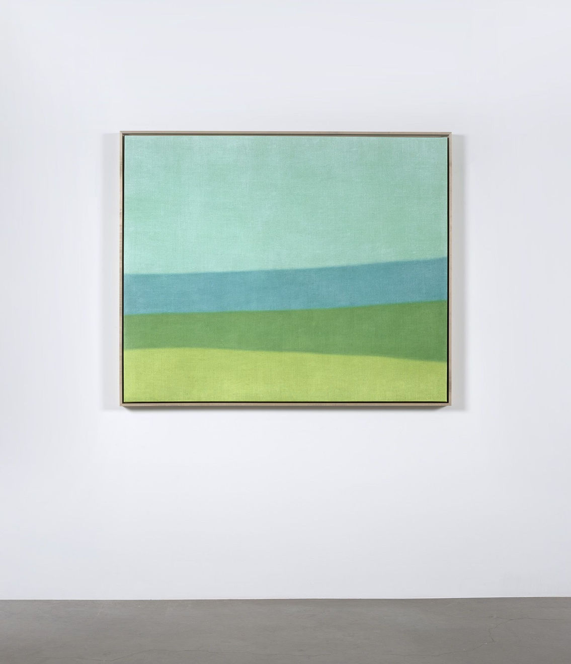 Susan Vecsey, Untitled (Turquoise / Green), 2023