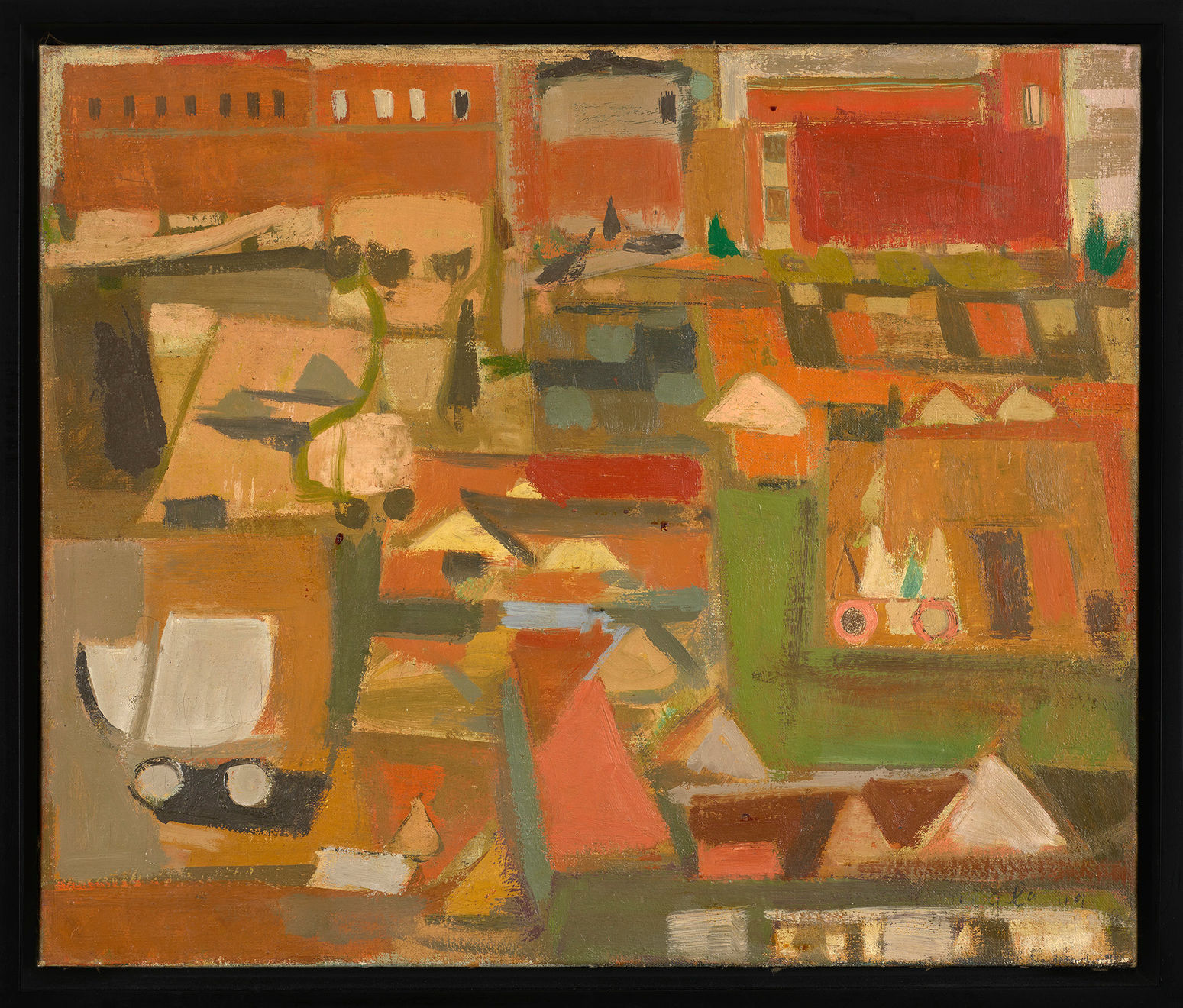 Janice Biala, Vue de la ville: Paris (65 Bd de Clichy), 1949