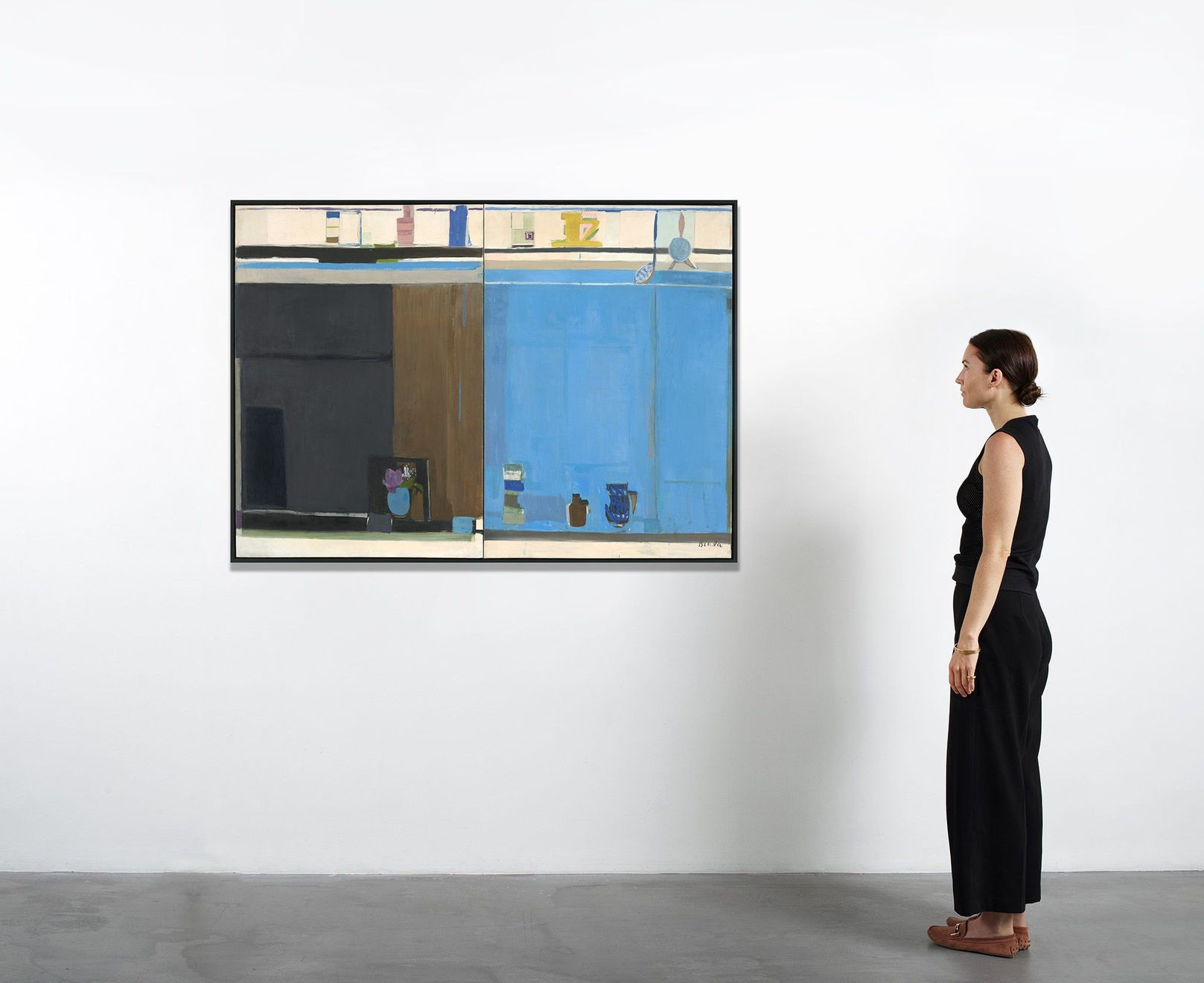 Janice Biala, Pompeii Interior, 1972