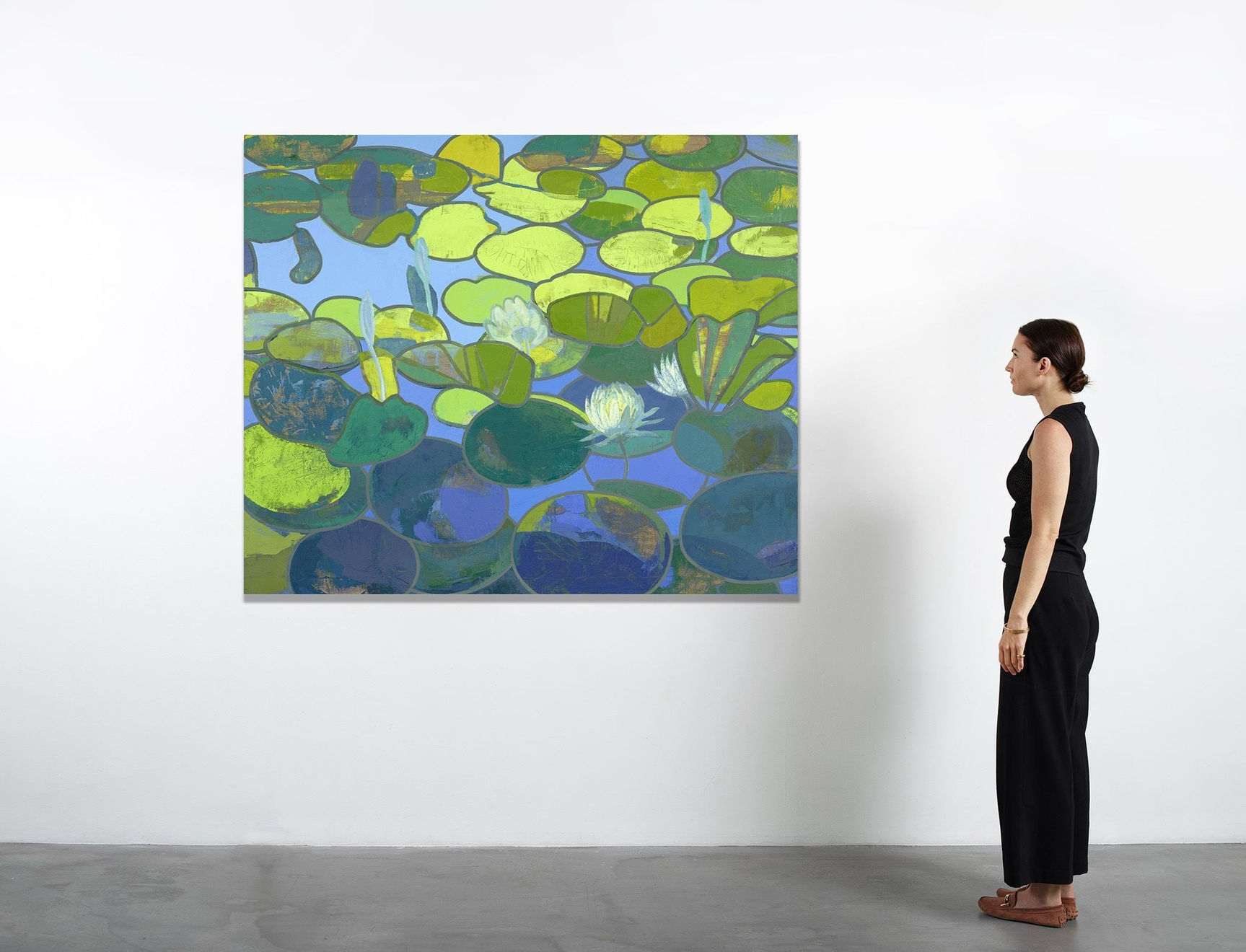 Eric Dever, Nymphaea odorata, 2023