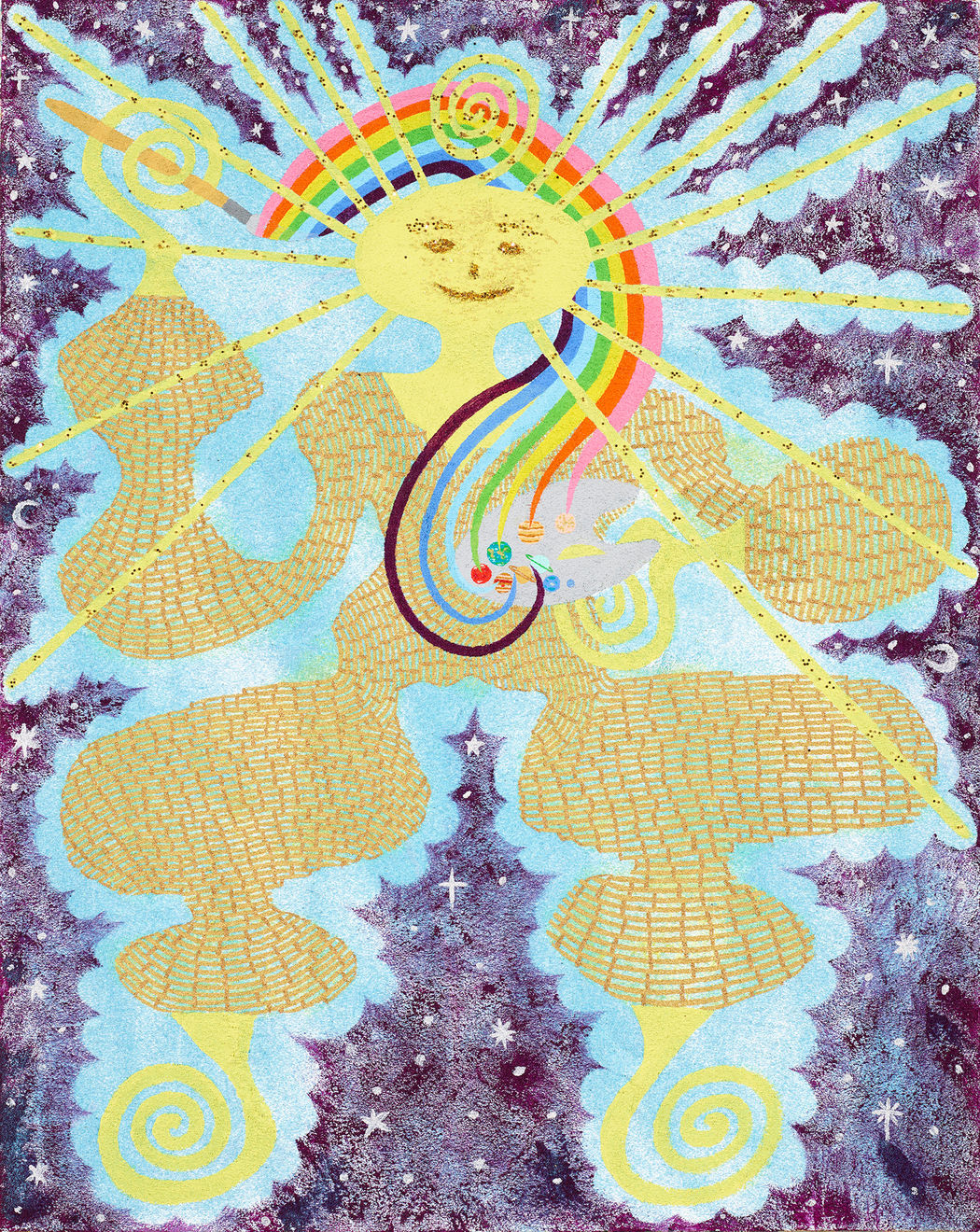 David Onri Anderson, The Sun Is My Favorite Painter, 2023