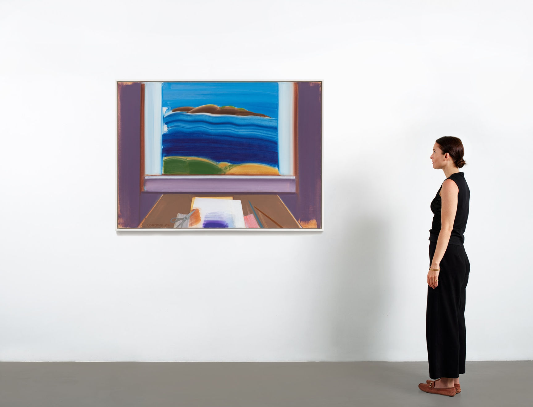 Elizabeth Osborne, Charles Hopkinson's Studio, 1996