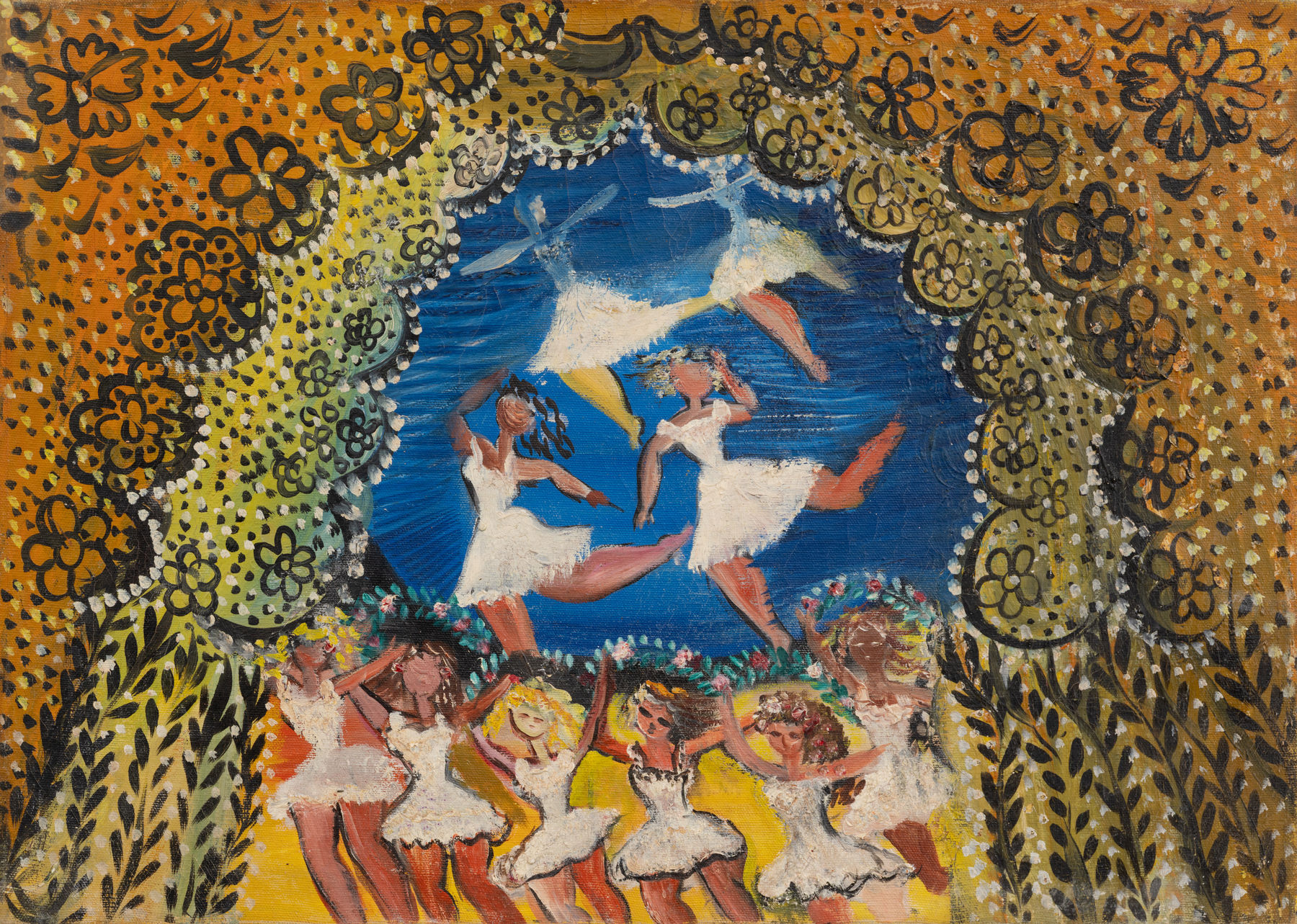 Lucia Wilcox, Dancers, 1946