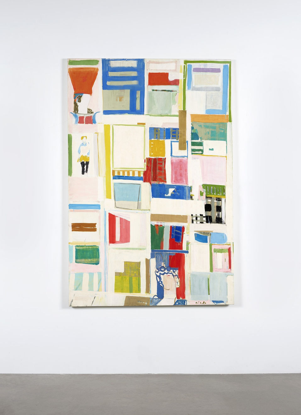 Janice Biala, Homage to Piero della Francesca, 1984