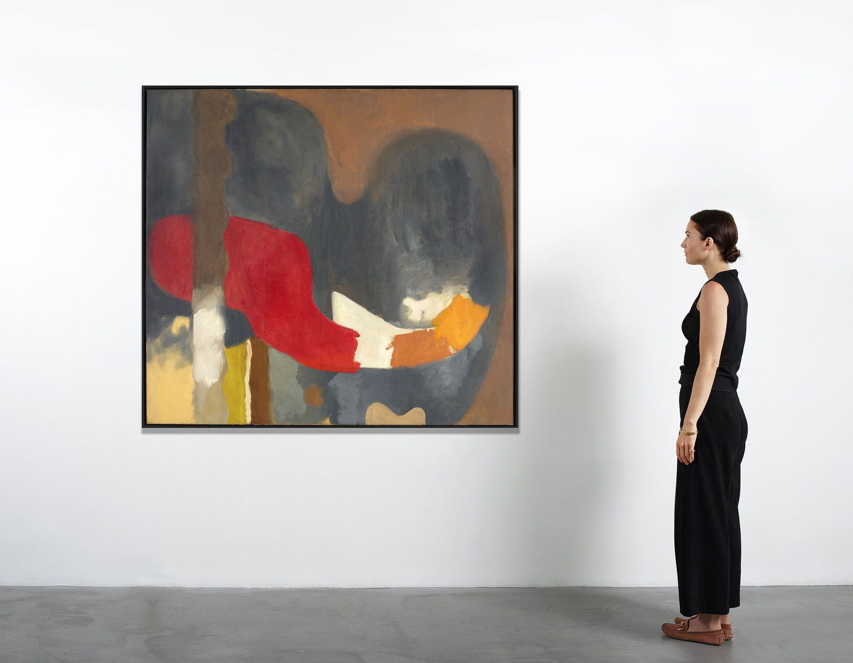 Perle Fine, The Sea's Throat (from Prescience Series), 1954