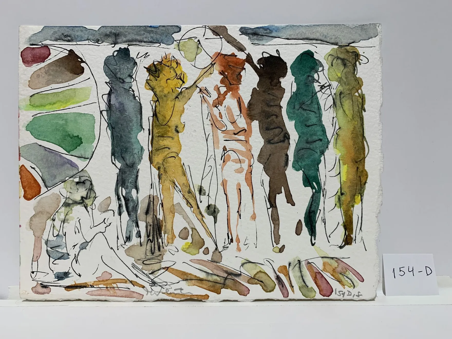 Joyce Weinstein, Bathers, 2018