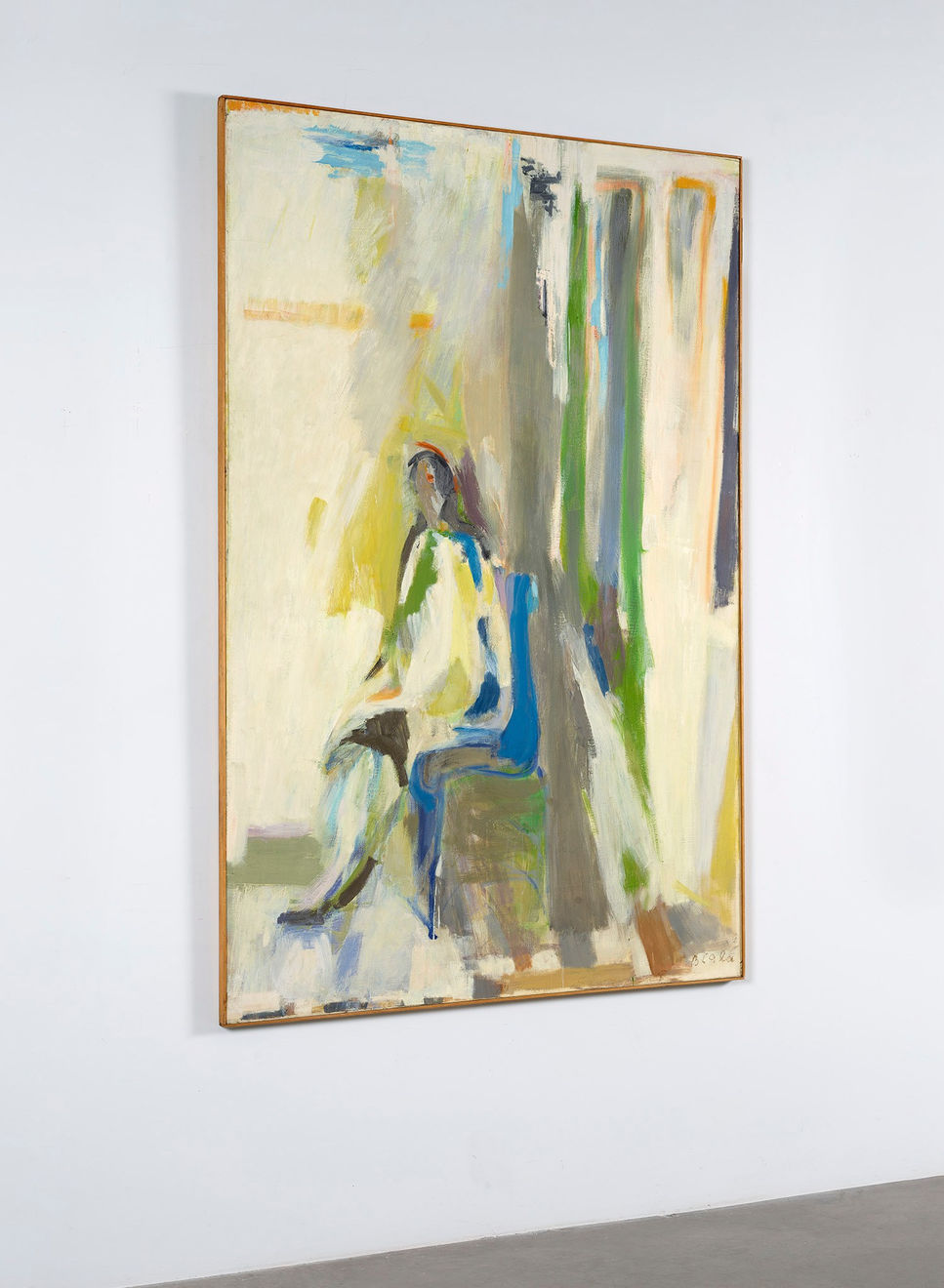 Janice Biala, Marguerita Aguayo dans L'Atelier (Marguerita Aguayo in the studio), 1961