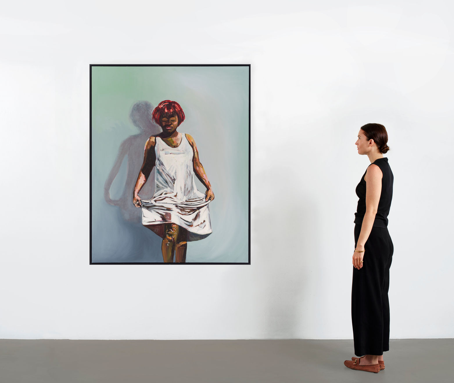 Beverly McIver, A White Dress is Pretty, 2024