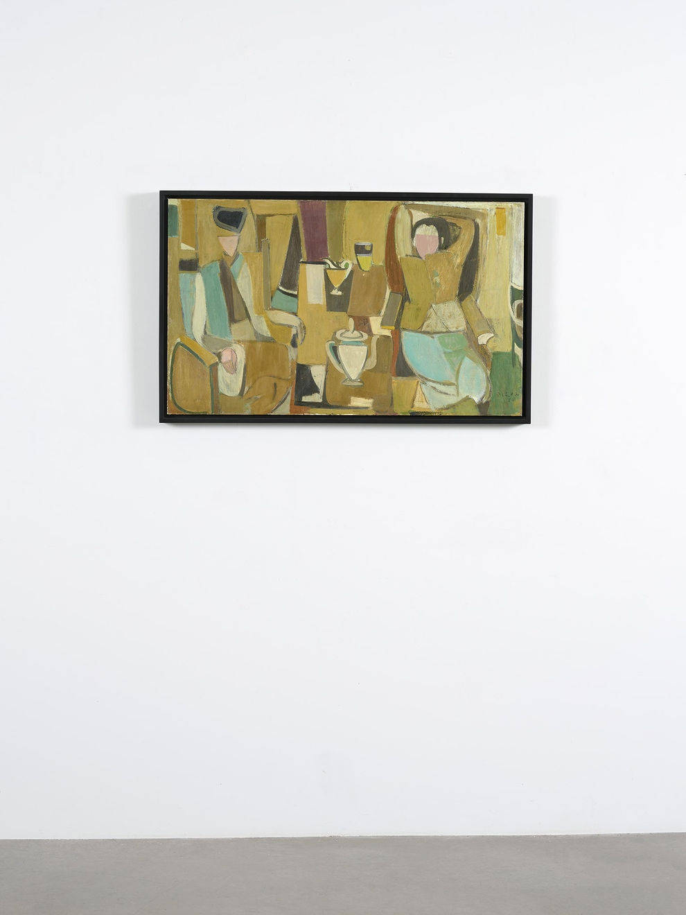 Janice Biala, Deux femmes et théière, 1950