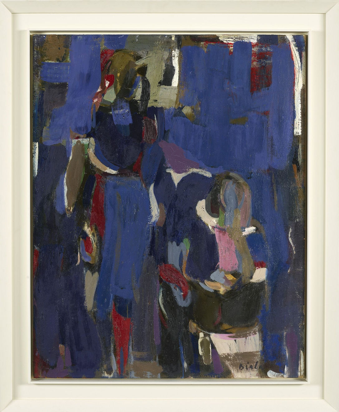 Janice Biala, Two Young Girls (Hermine & Helen), 1958