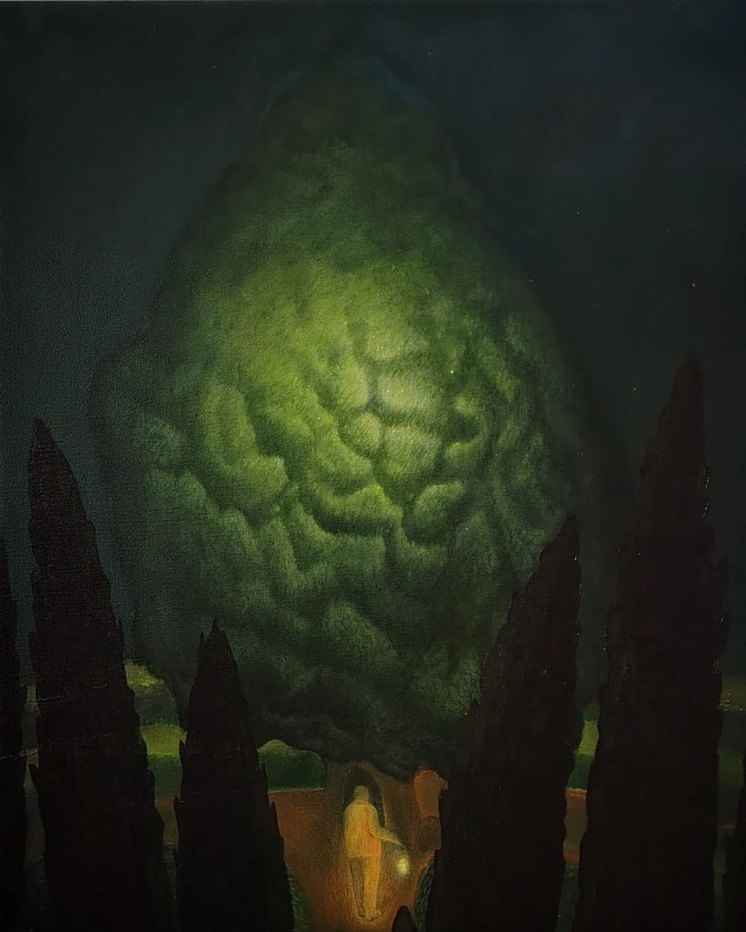 Radu Baies, In the heart of the Labyrinth I , 2025