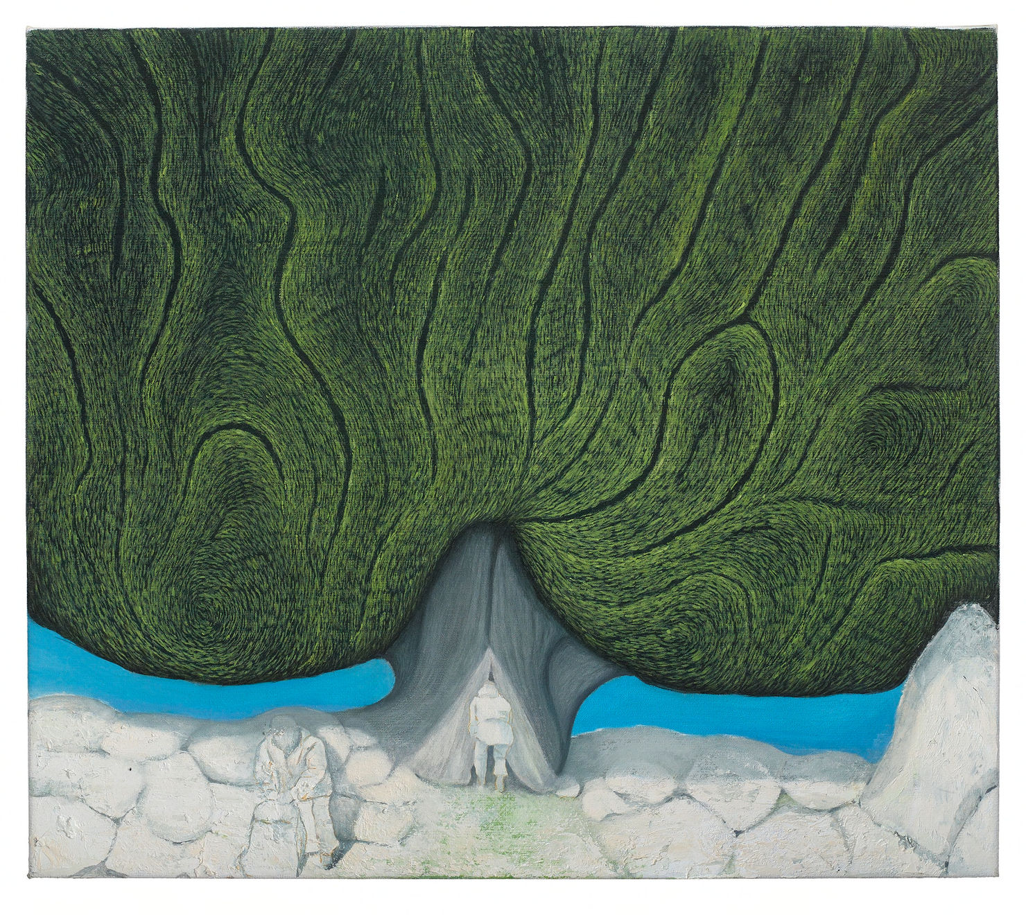 Radu Baies, The hideout/ journey to the maze I, 2025