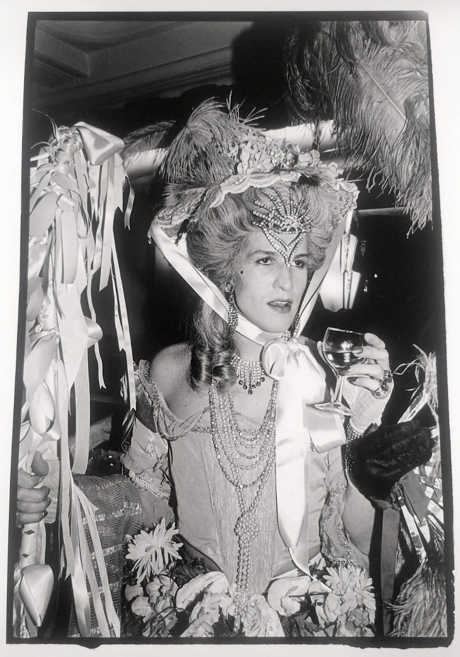 Dafydd Jones, Paul Golding. Piers Gaveston ball. Park Lane Hotel, 1983