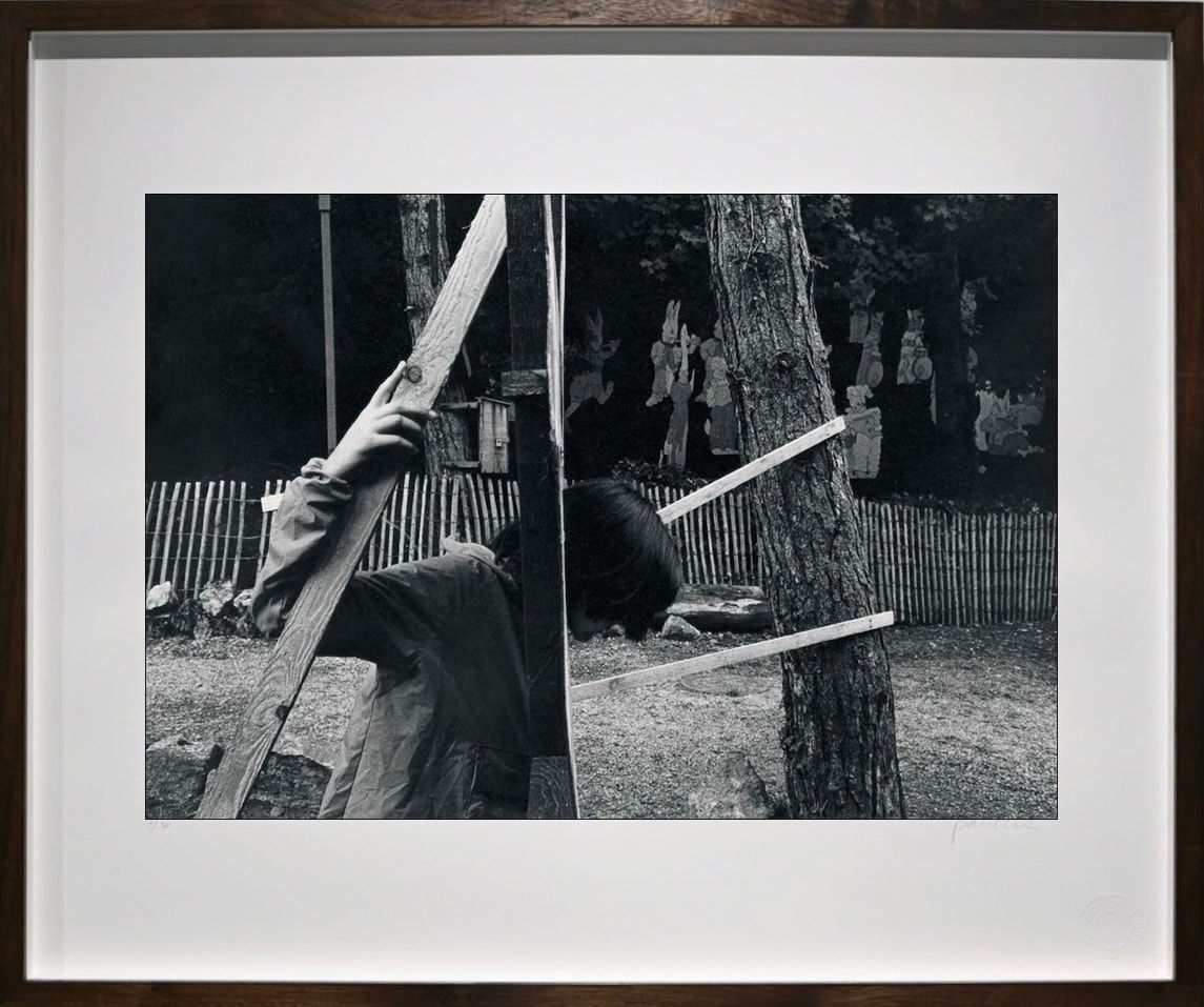 Paul Hill, Girl in Anorak, Matlock, Bath Illuminations, 2021