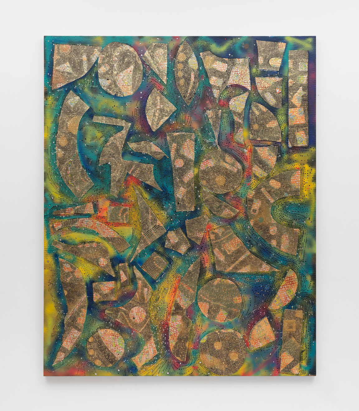 Mindy Shapero, Black Dot Portal (Cave Dreams), 2025