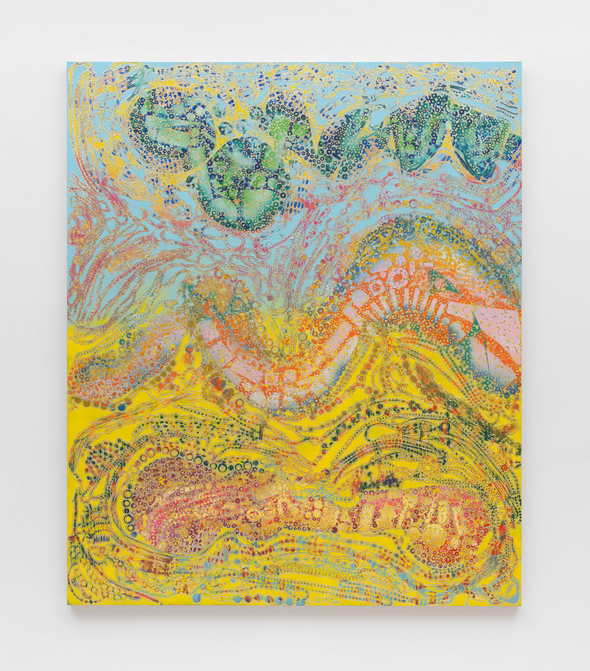 Mindy Shapero, Black Dot Portal (Notes from a Cavewoman), 2025