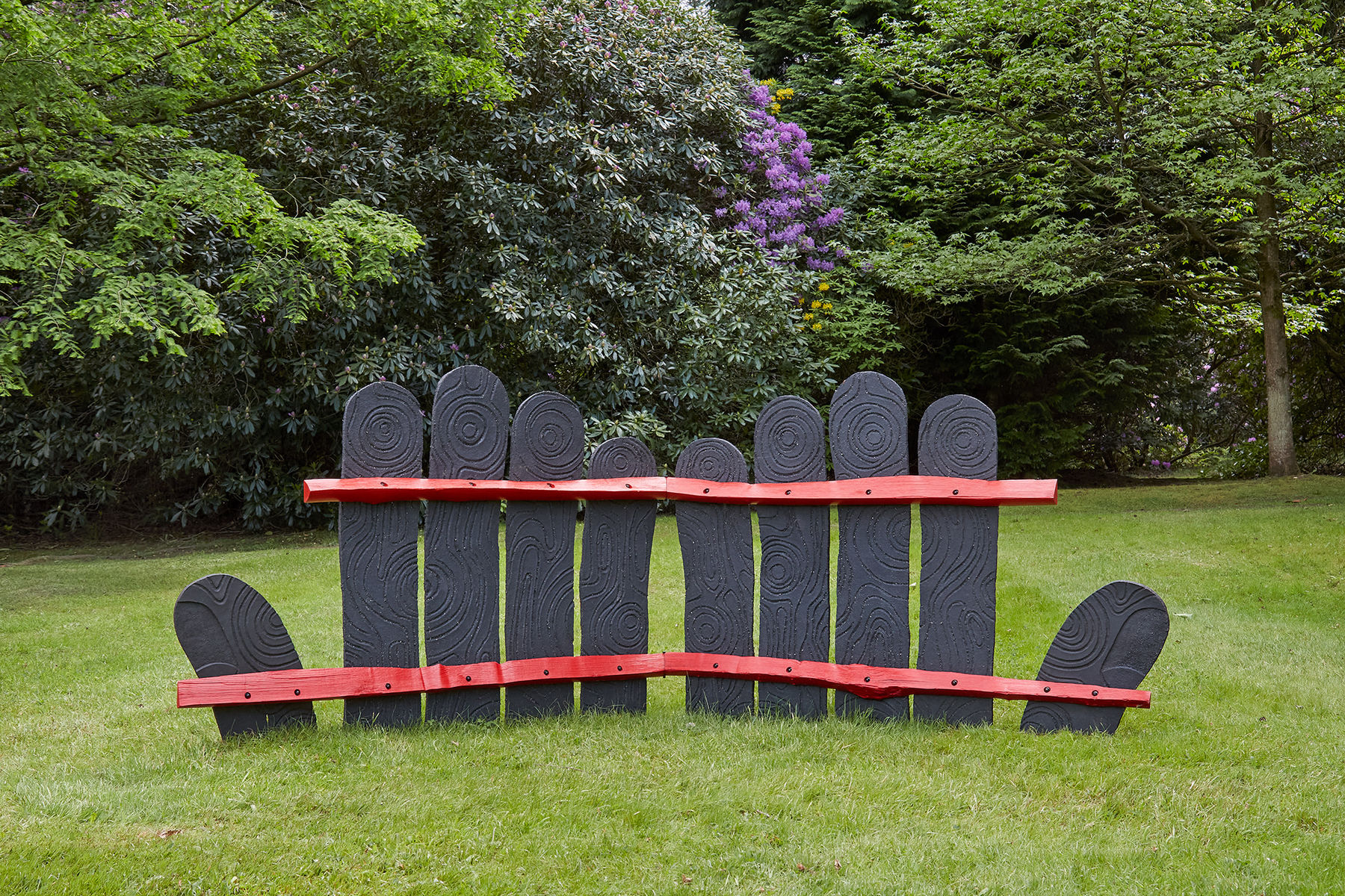 Emma Hart, Red and green should never be seen, 2022