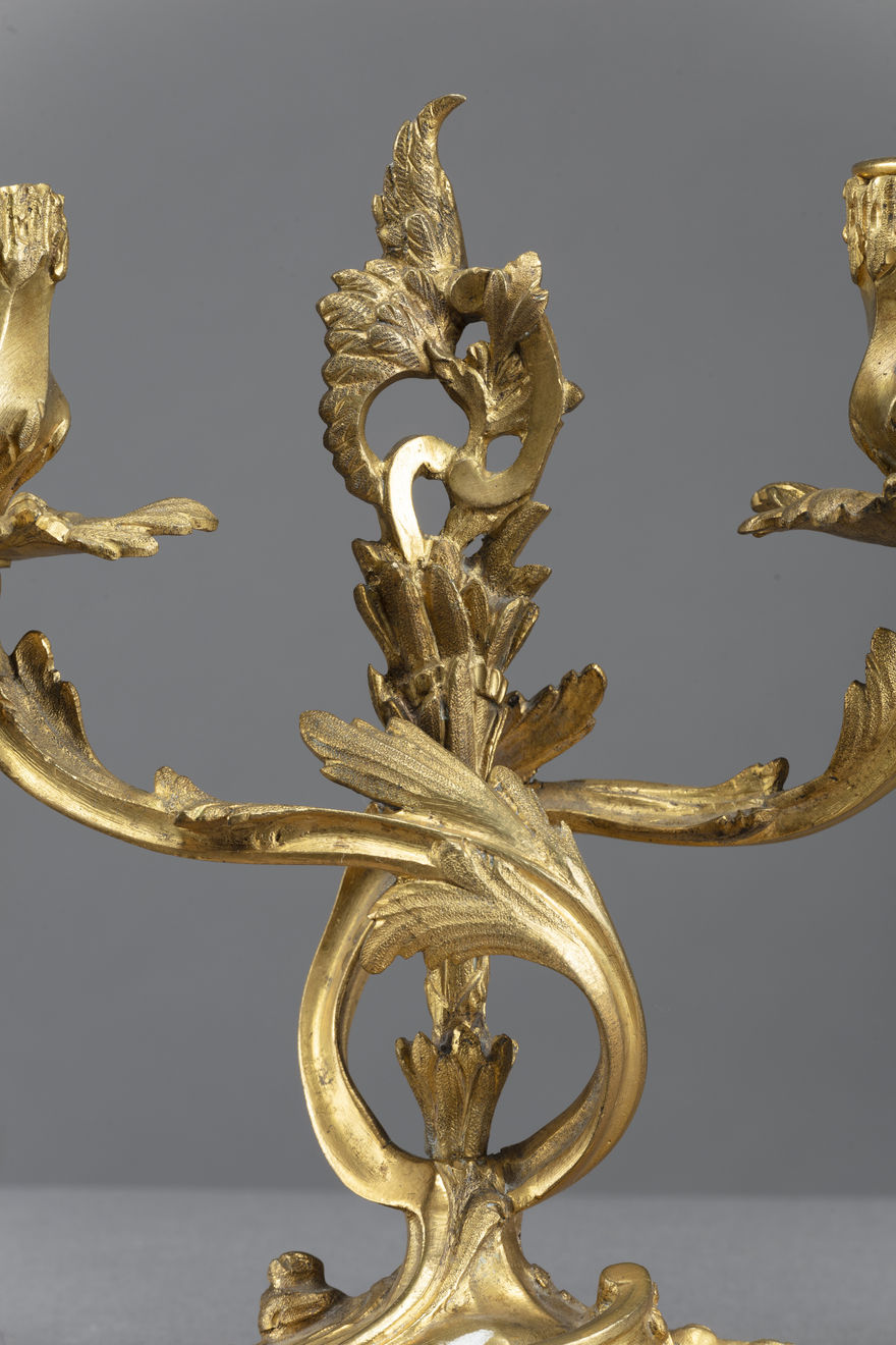 Pair of candelabra , France, Napoleon III, 1850 - 1870