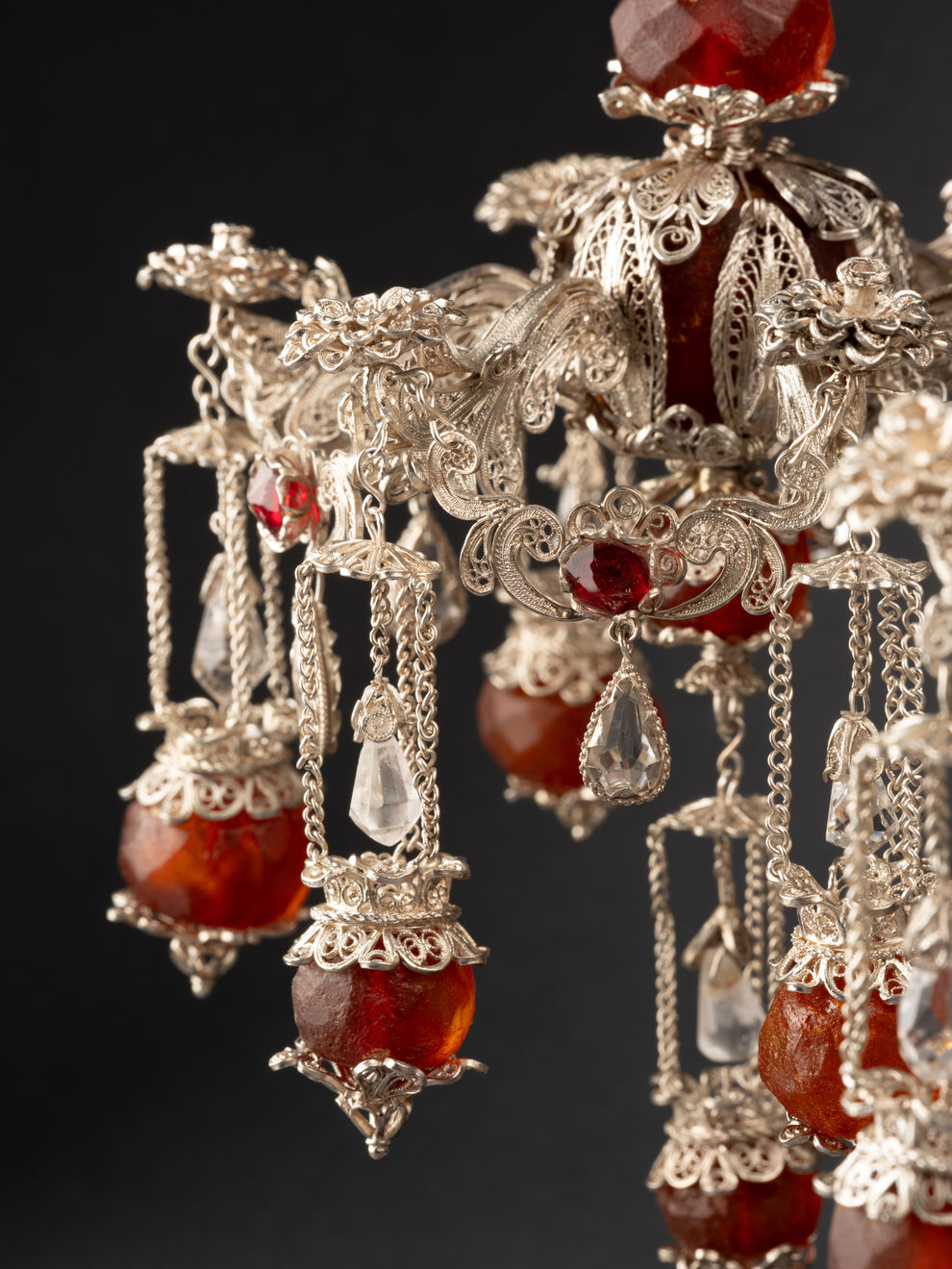 PAIR OF CHANDELIERS , Sicily, second quarter of the 18th century