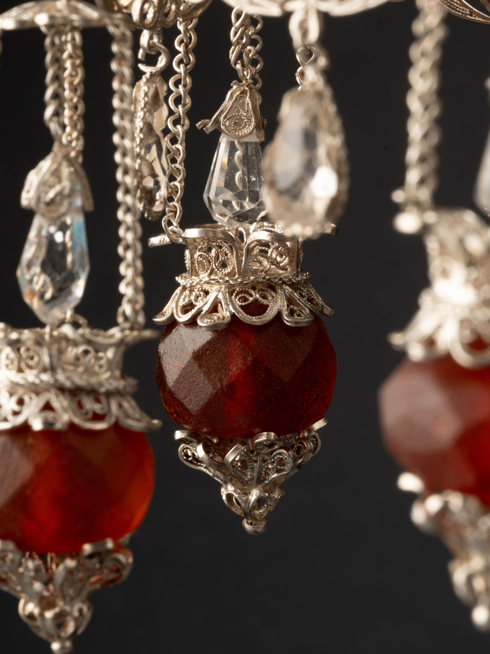 PAIR OF CHANDELIERS , Sicily, second quarter of the 18th century