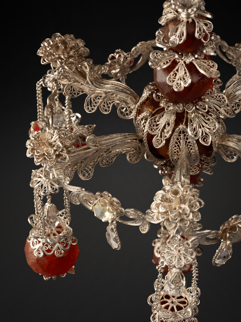 PAIR OF CHANDELIERS , Sicily, second quarter of the 18th century